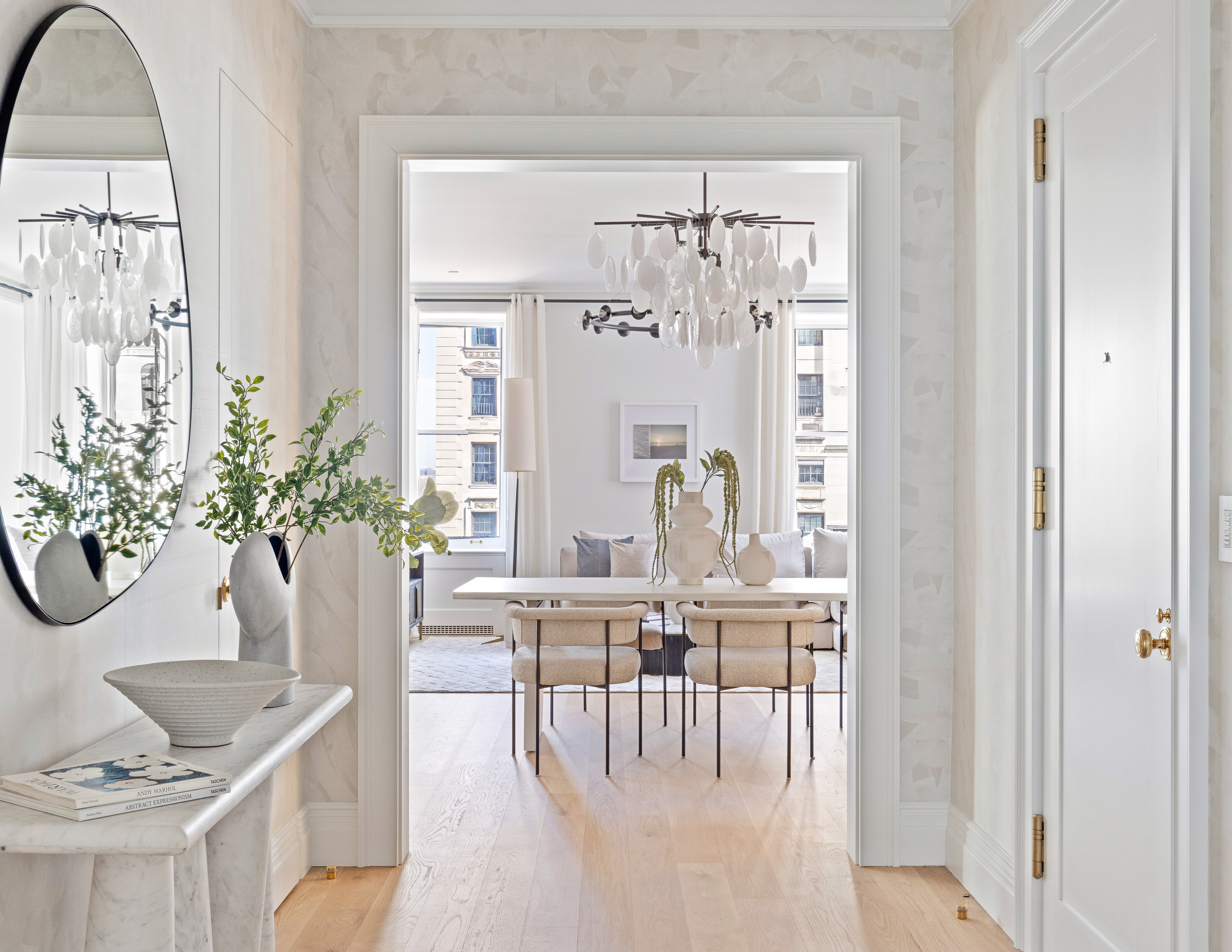 1020 5th Avenue, Unit 9 Manhattan, NY 10028 - Photo 5 of 27 a view of a dining room with furniture window and outside view