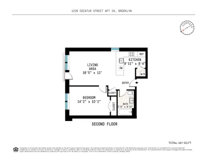 $598,000 | 1226 Decatur Street, Unit 2A | Bushwick
