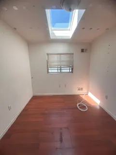 a view of empty room