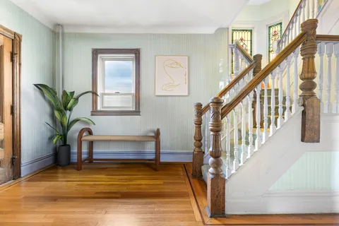 a view of an entryway