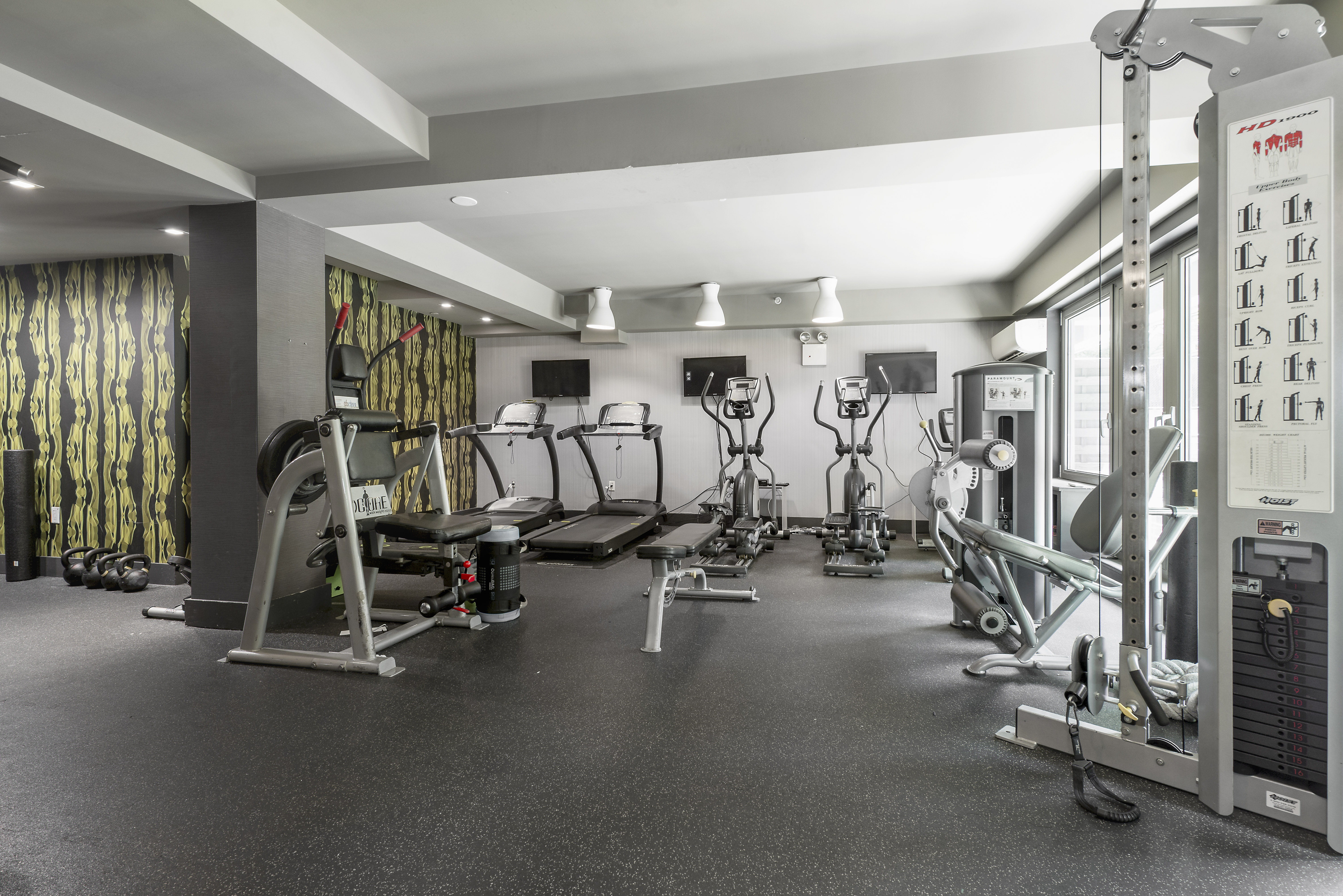 500 Sterling Place, Unit 5B Brooklyn, NY 11238 - Photo 10 of 13 a view of a room with gym equipment