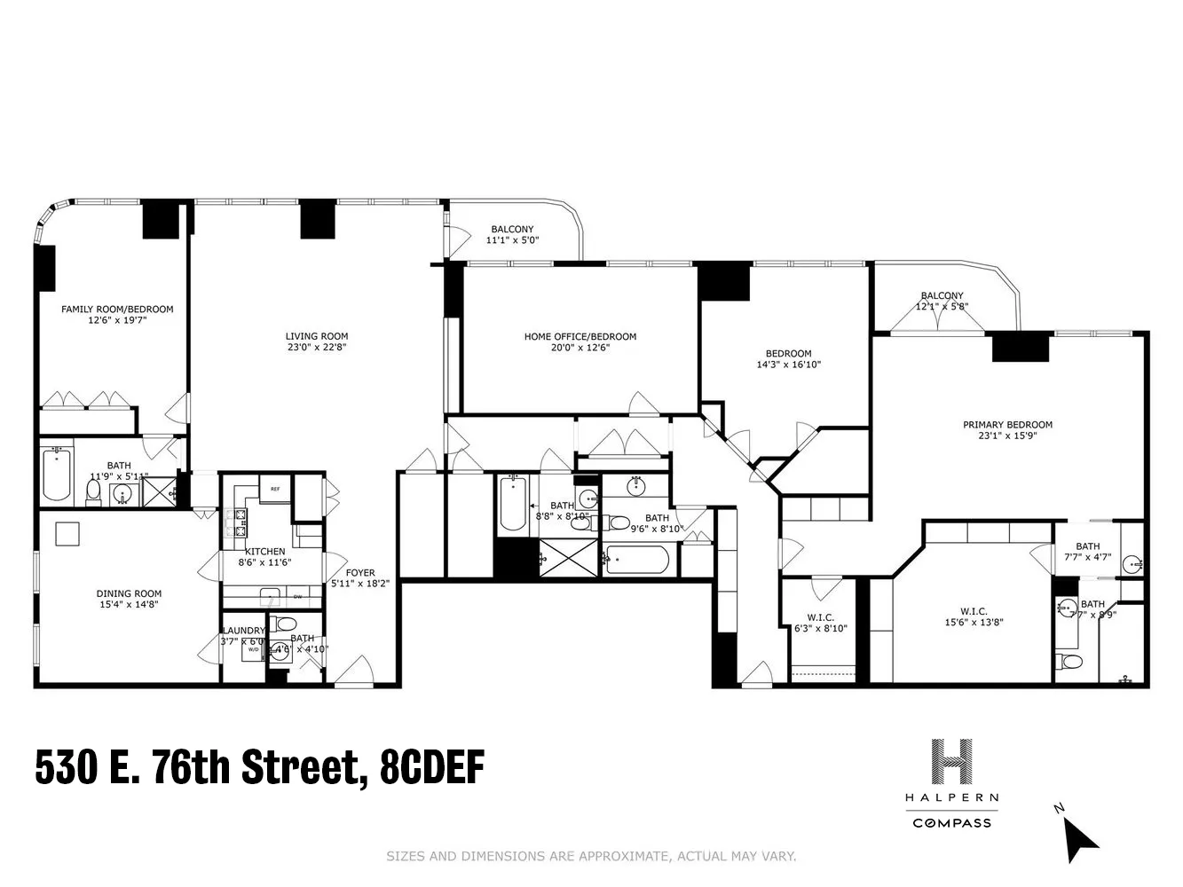 $3,600,000 | 530 East 76th Street, Unit 8CD | Lenox Hill