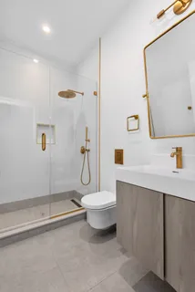 a bathroom with a sink