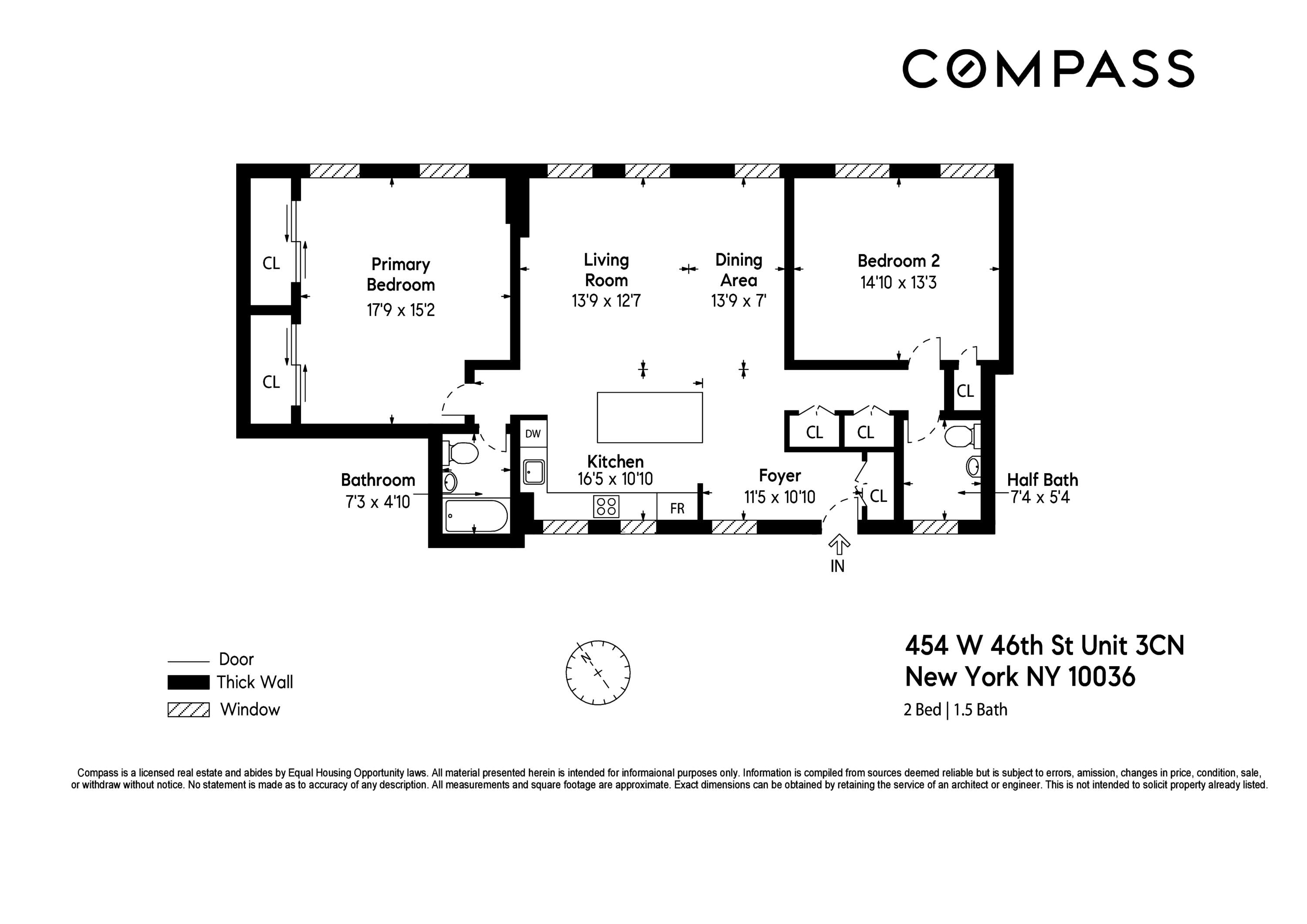 454 West 46th Street, Unit 3CN Manhattan, NY 10036 - Photo 19 of 19