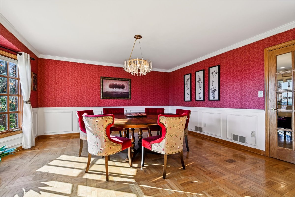 Johnston Drive Watchung, NJ 07069 - Photo 35 of 85 a dining room with furniture and window