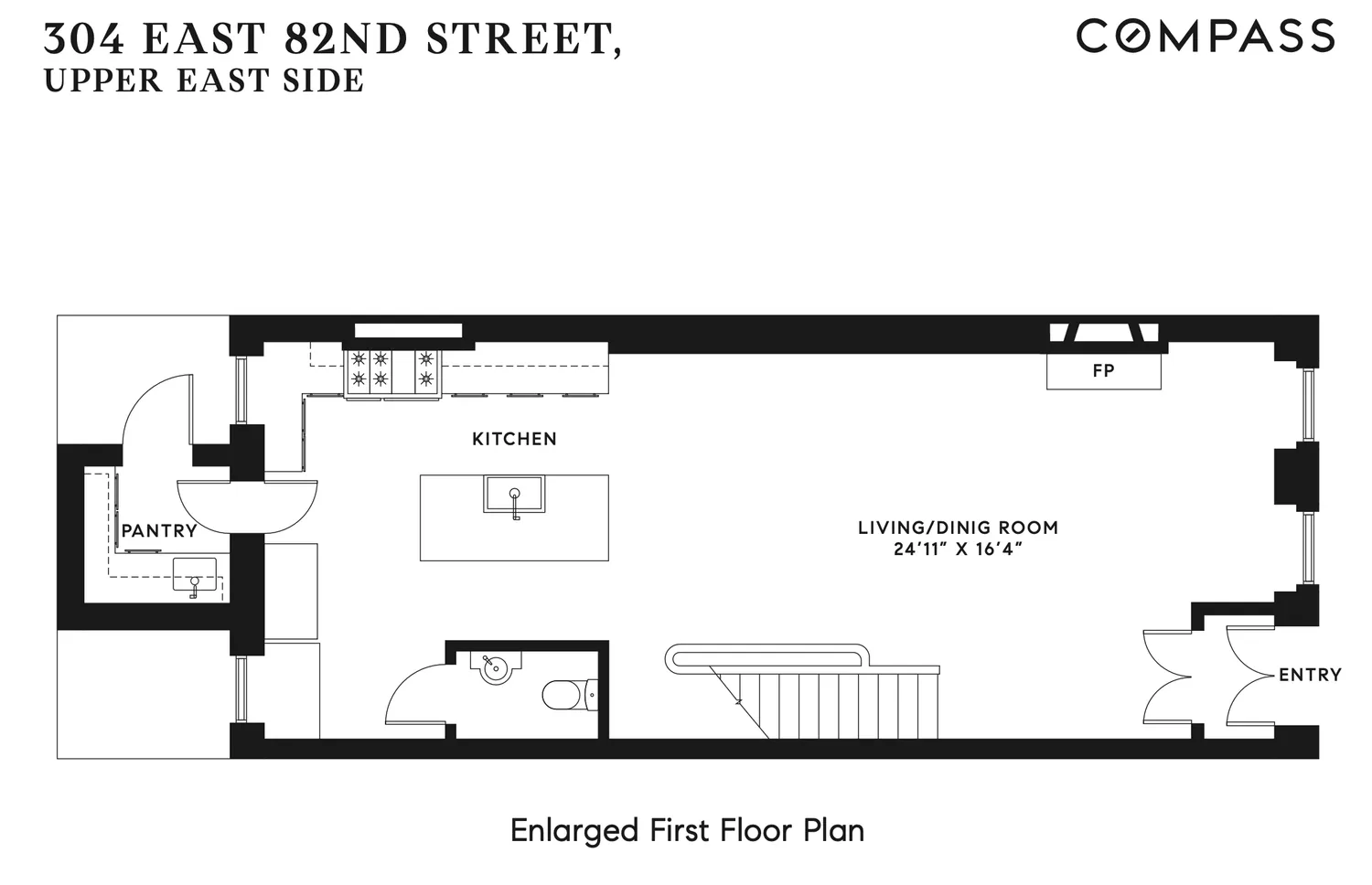 a black and white photo of a living room