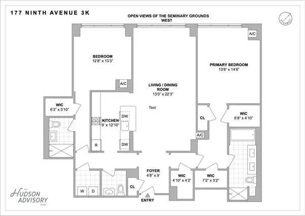 $3,695,000 | 177 9th Avenue, Unit 3K | Chelsea