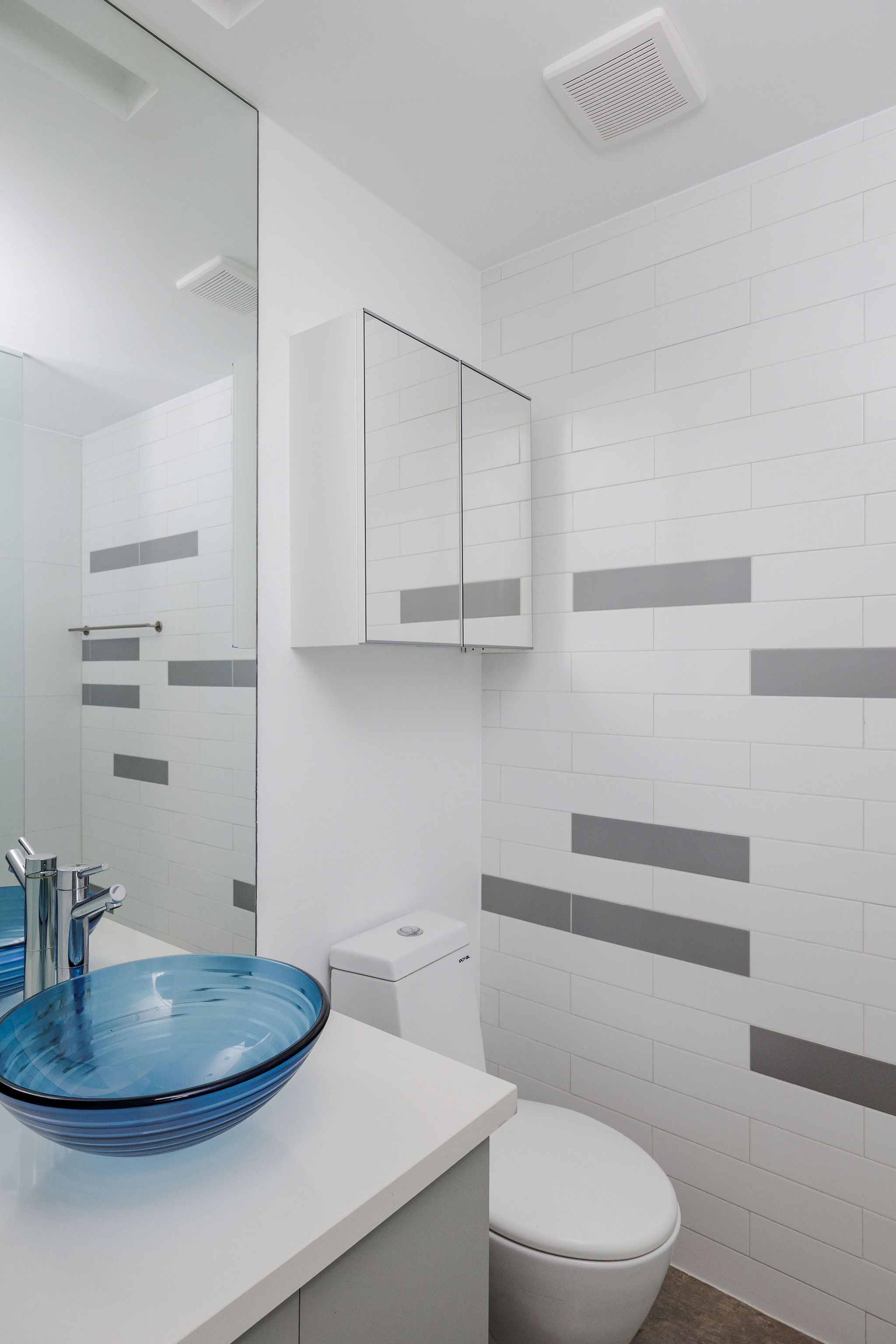1801 Nickerson Street Austin, TX 78704 - Photo 13 of 44 a bathroom with a sink a toilet and a mirror
