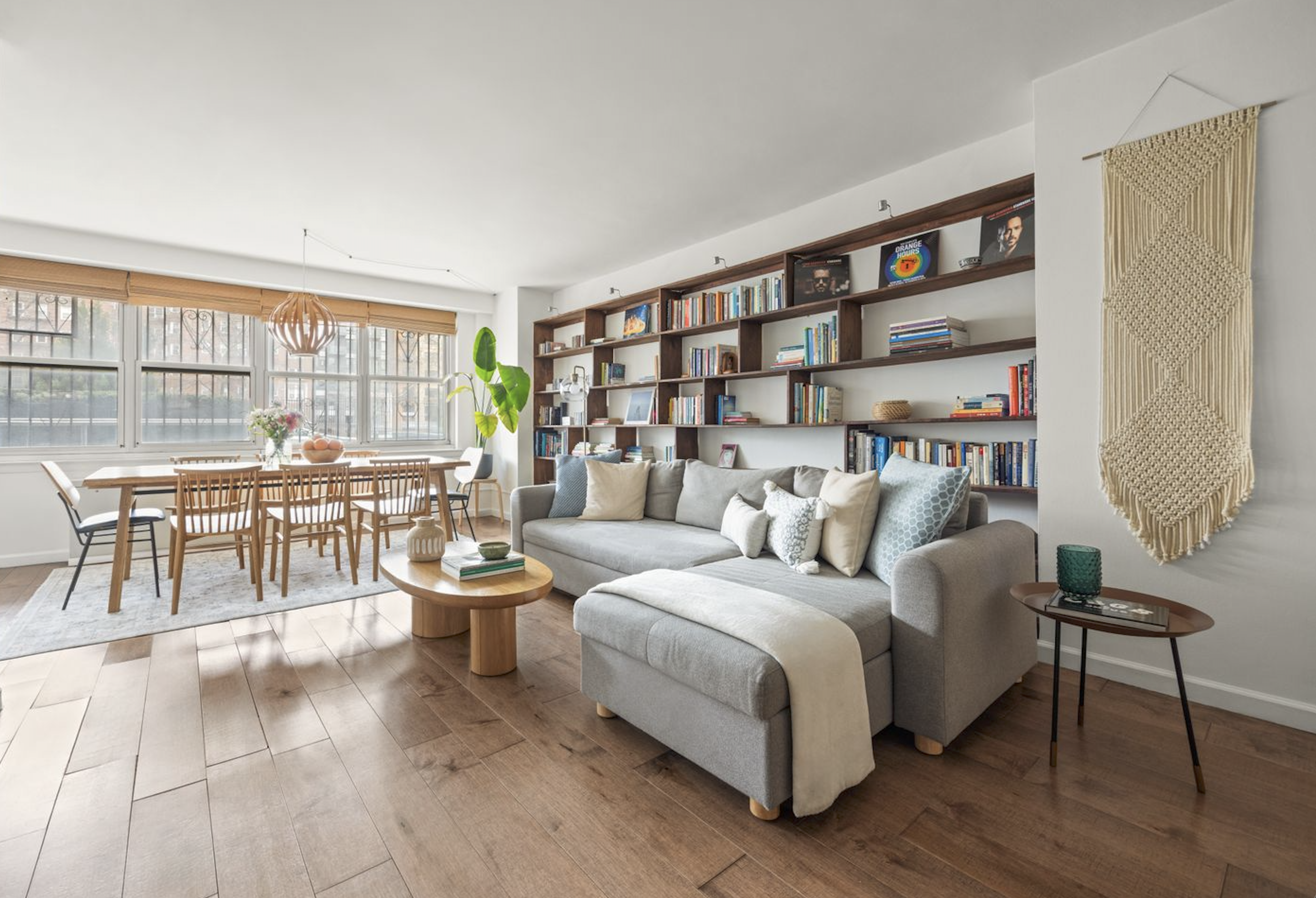135 Ocean Parkway, Unit 1M Brooklyn, NY 11218 - Photo 2 of 11 a living room with furniture and a large window
