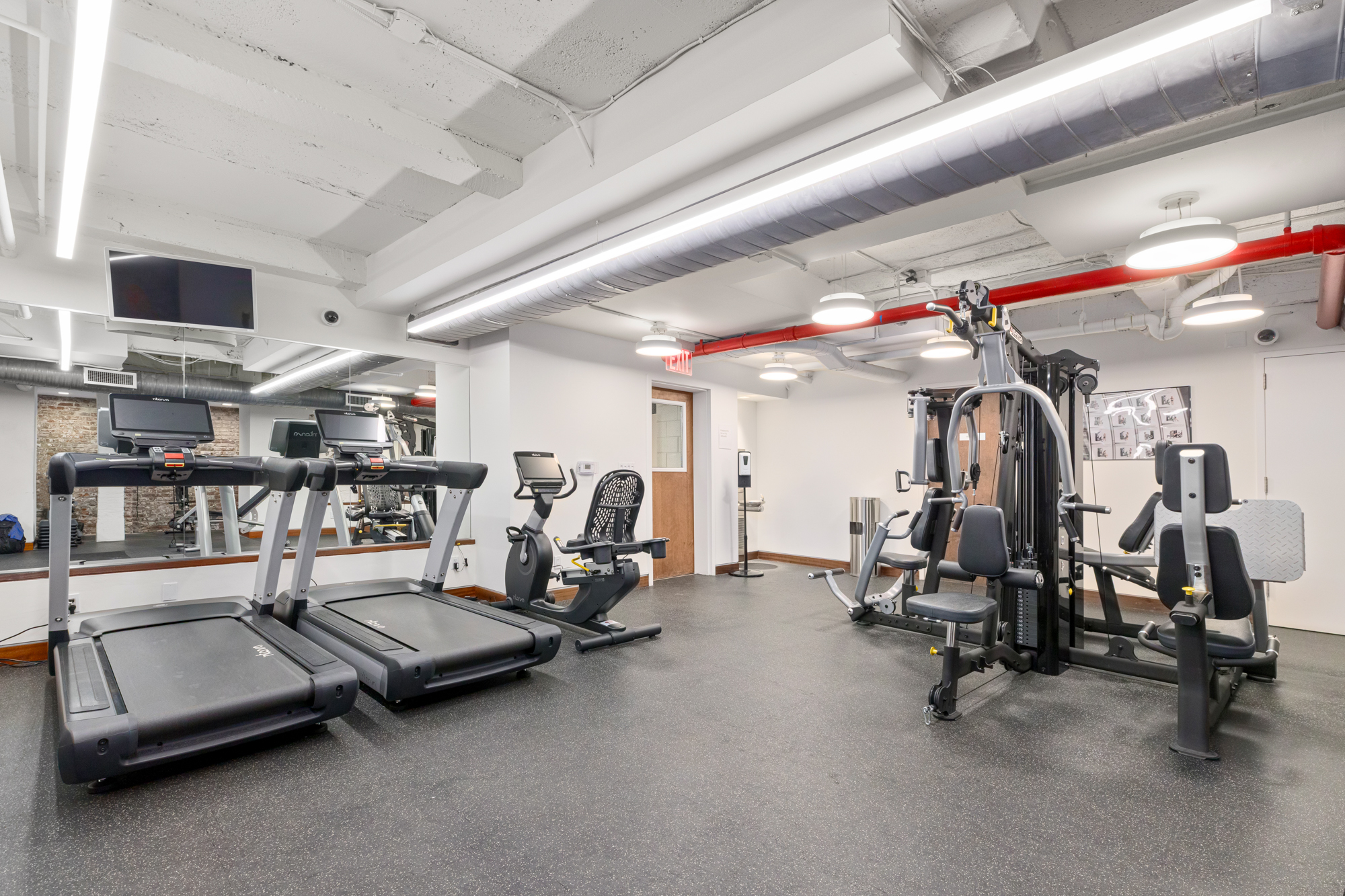 38 East 85th Street, Unit 10E Manhattan, NY 10028 - Photo 12 of 14 a view of a room with gym equipment