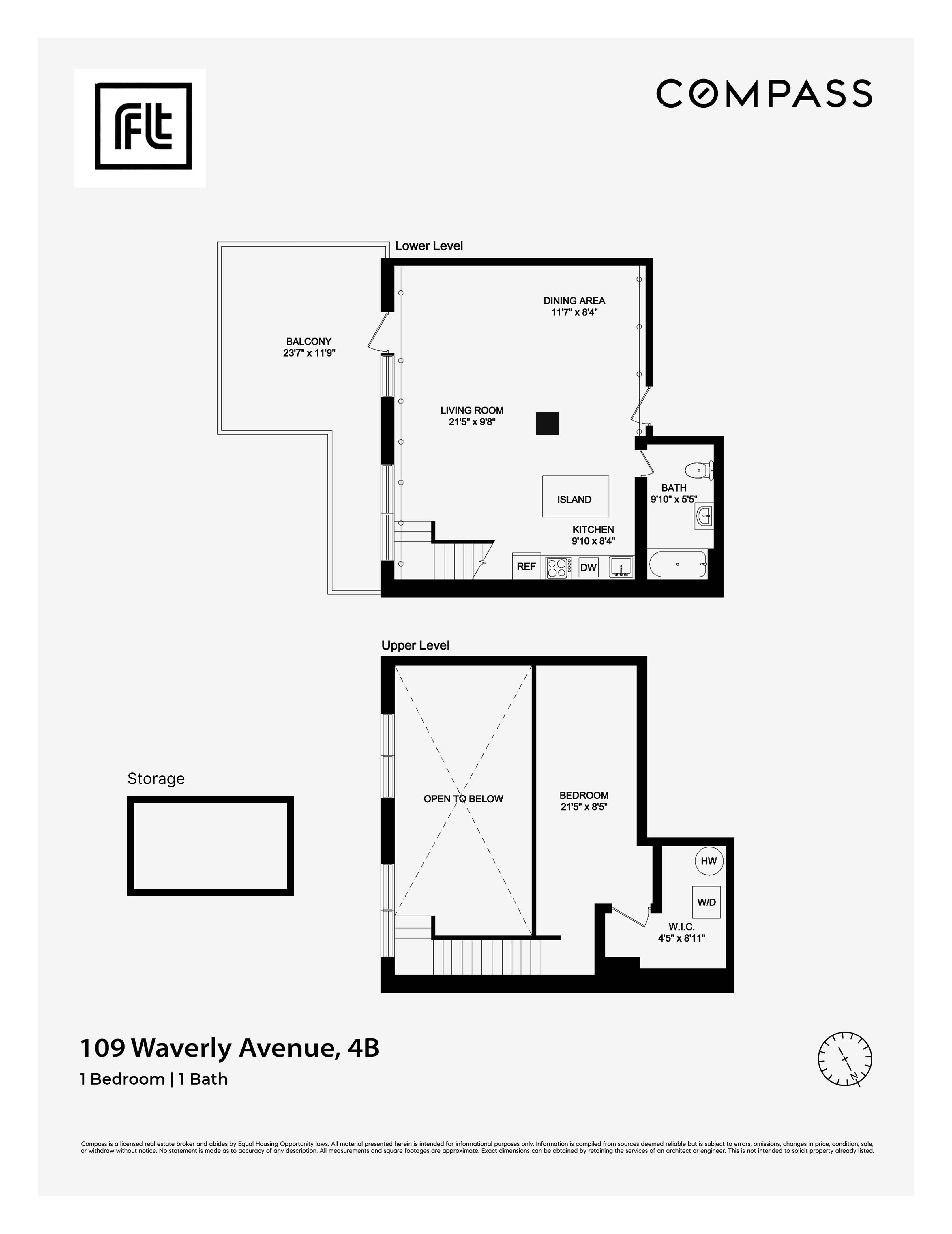 109 Waverly Avenue 4B Clinton Hill Brooklyn NY 11205