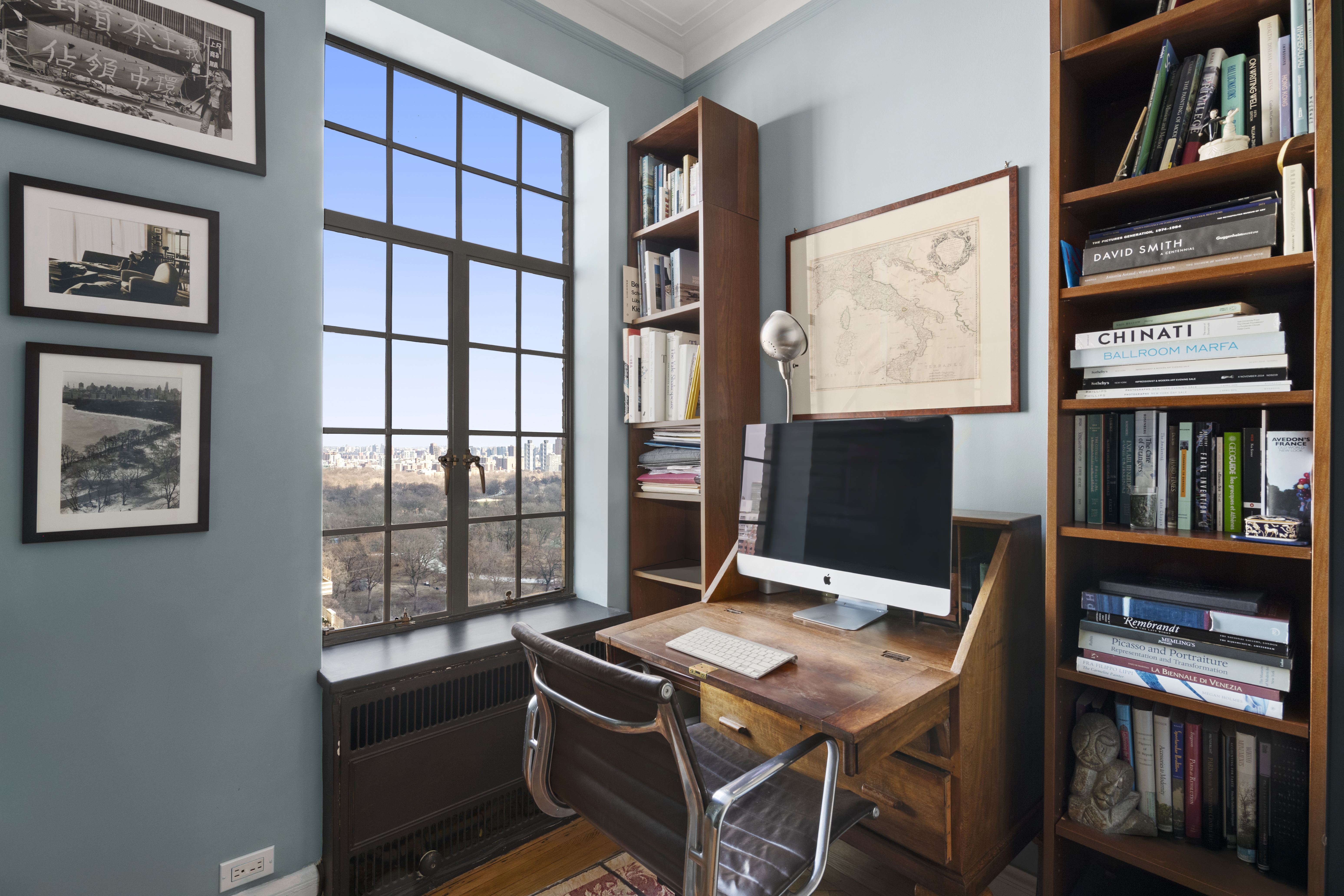 300 Central Park West, Unit 21G Manhattan, NY 10024 - Photo 7 of 21 a view of a workspace with furniture