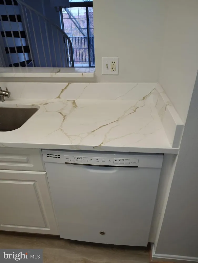 a close view of utility room