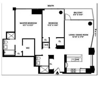 $2,900,000 | 101 West 24th Street, Unit 28B | Chelsea