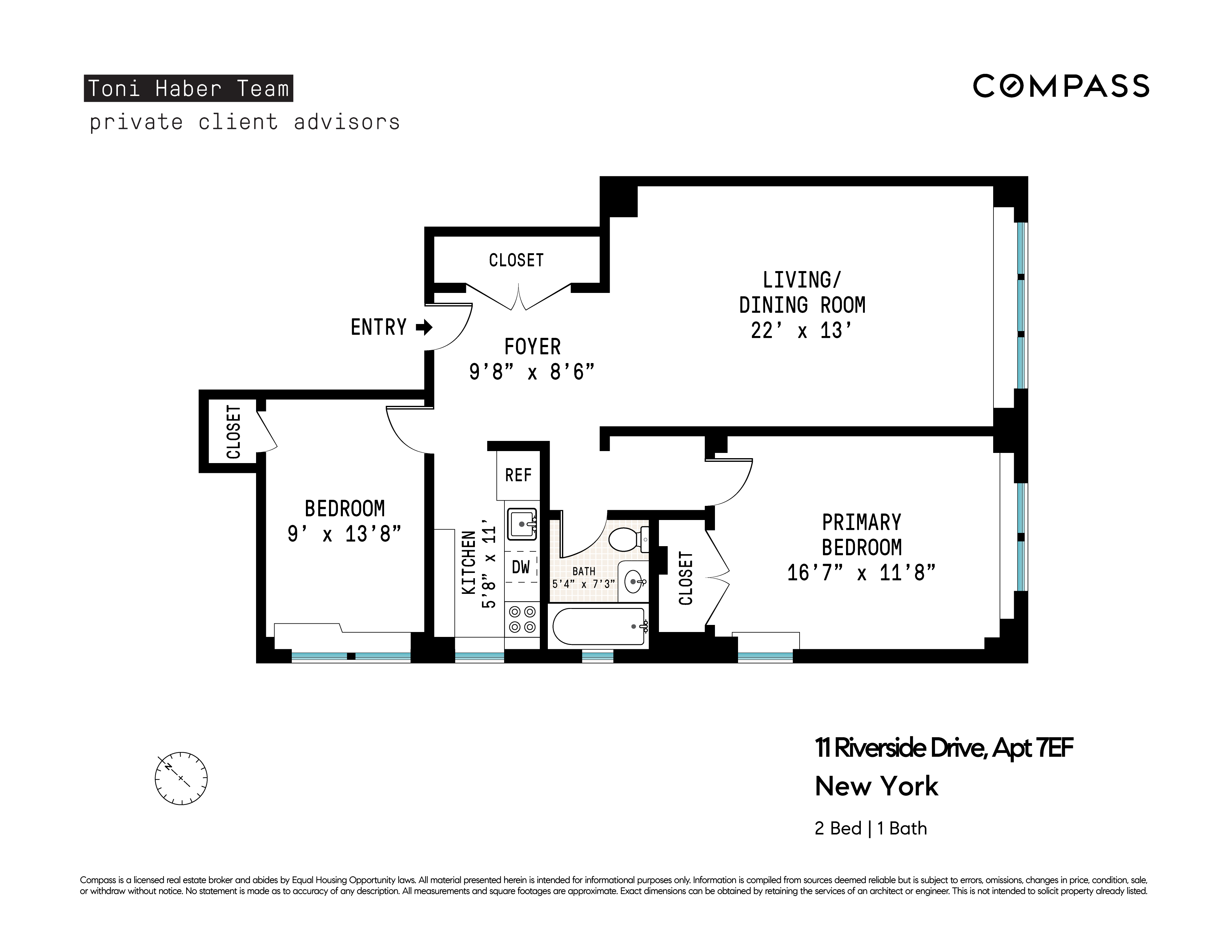 11 Riverside Drive, Unit 7FE Manhattan, NY 10023 - Photo 11 of 11