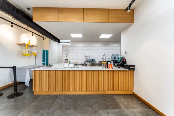 a kitchen with stainless steel appliances granite countertop a sink and cabinets