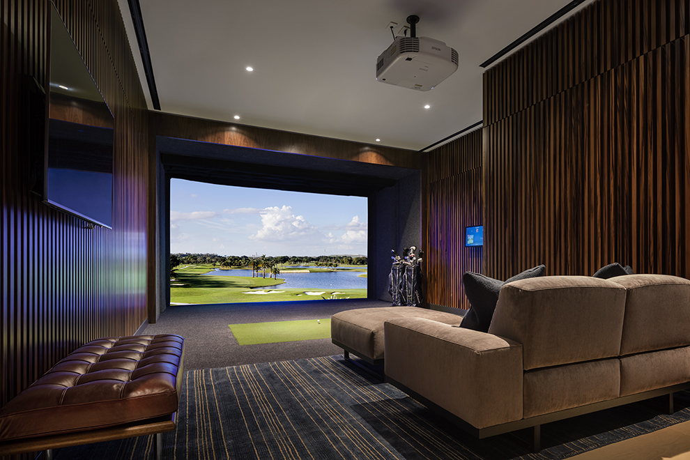 15 Hudson Yards, Unit 77B Manhattan, NY 10001 - Photo 19 of 24 a living room with furniture and a flat screen tv