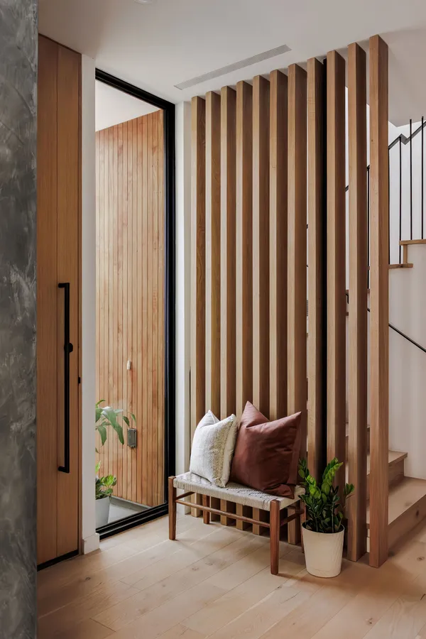 a view of a bedroom with furniture and garden