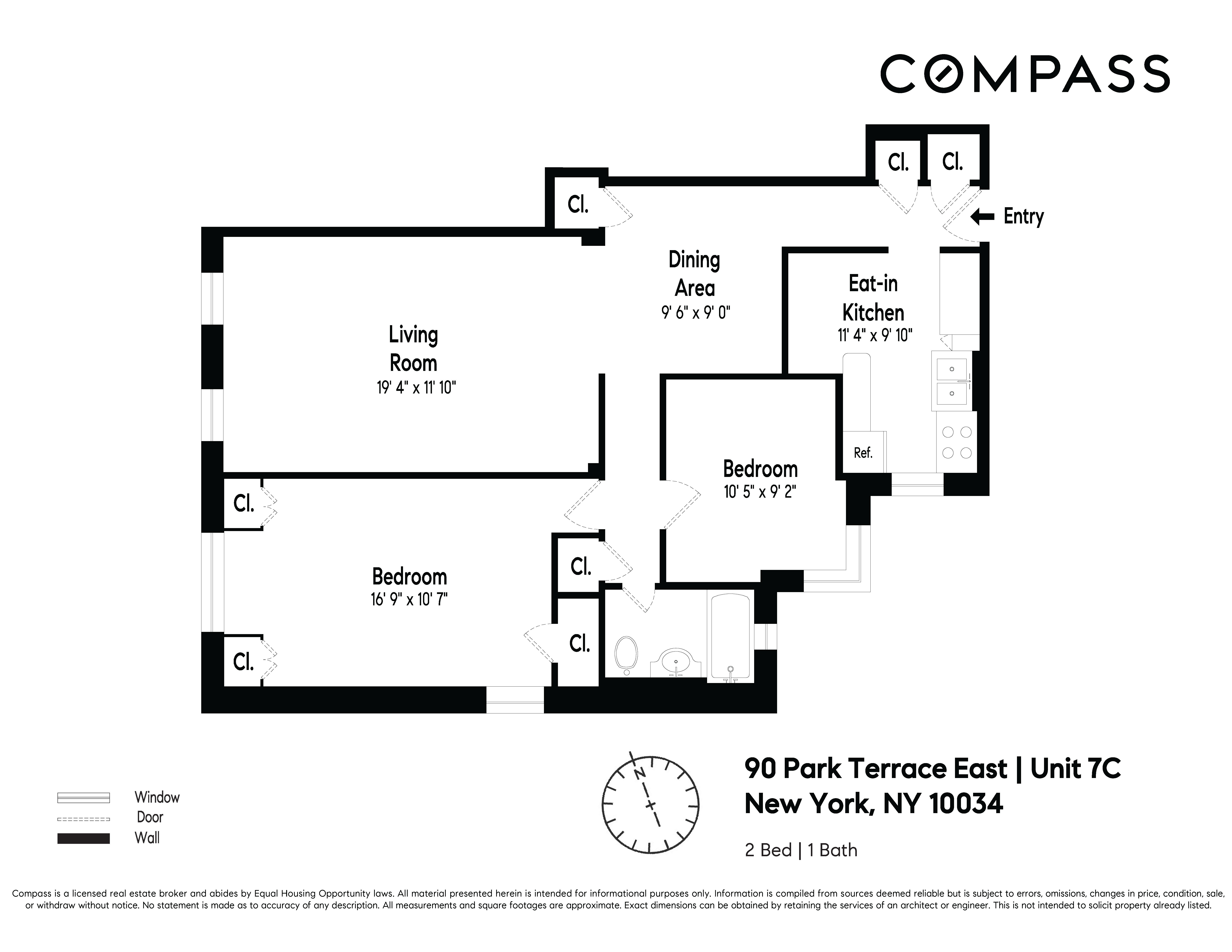 90 Park Terrace East, Unit 7C Manhattan, NY 10034 - Photo 21 of 21 Gallery Image 21