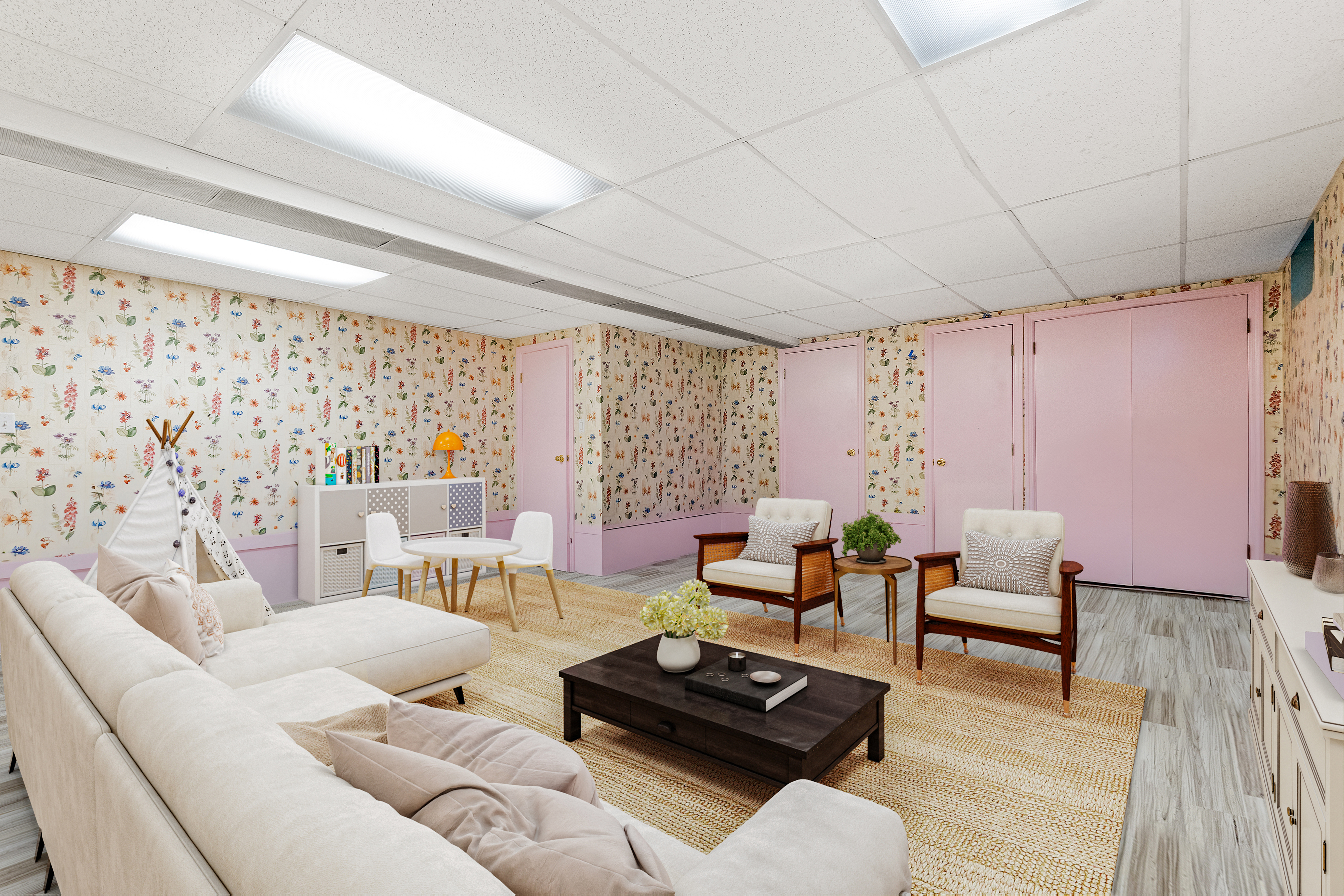 489 Marlborough Road Brooklyn, NY 11226 - Photo 18 of 21 a living room with furniture and a large window