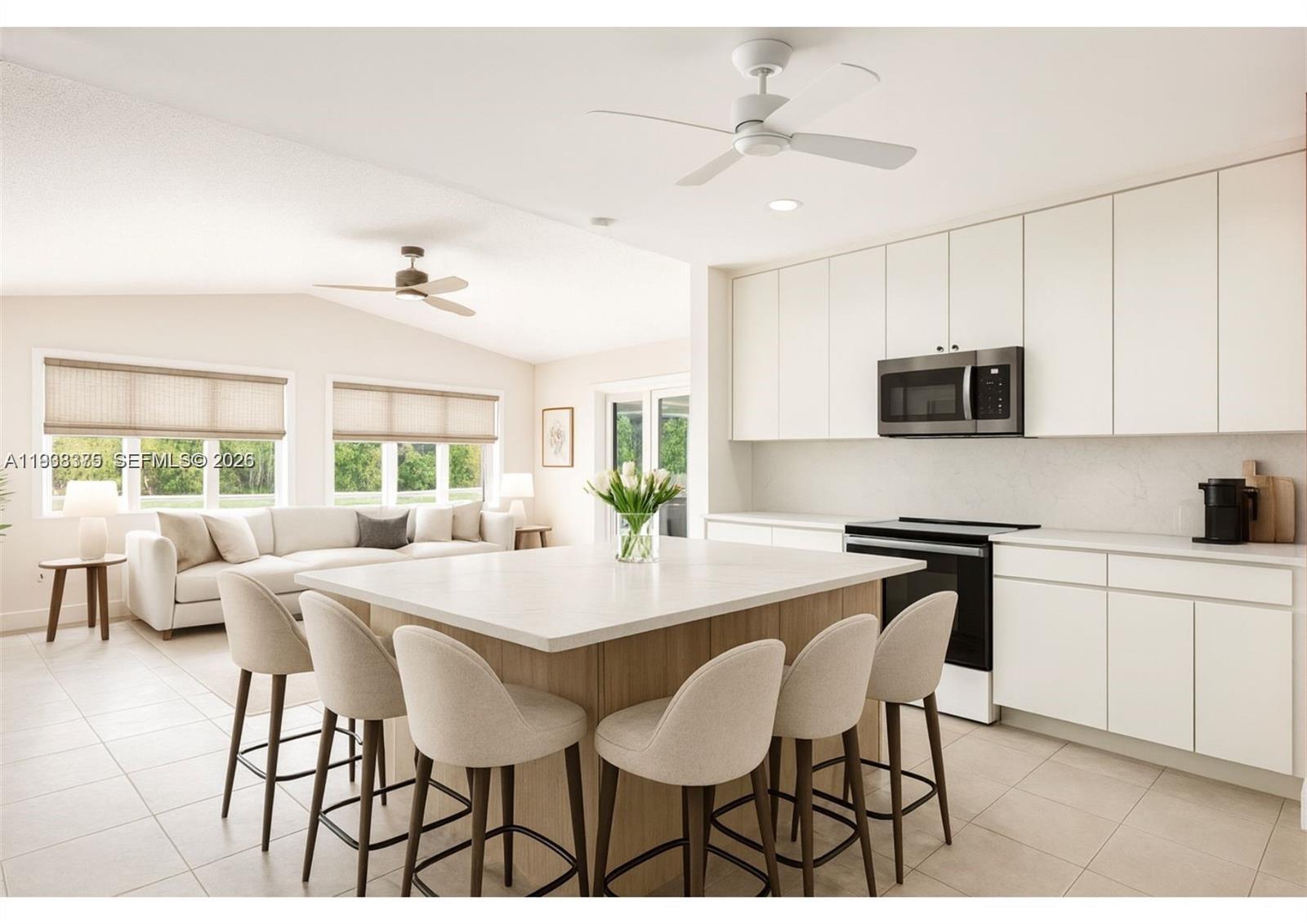8610 Southwest 83rd Street Miami, FL 33143 - Photo 43 of 46 a view of a dining room with furniture and a window