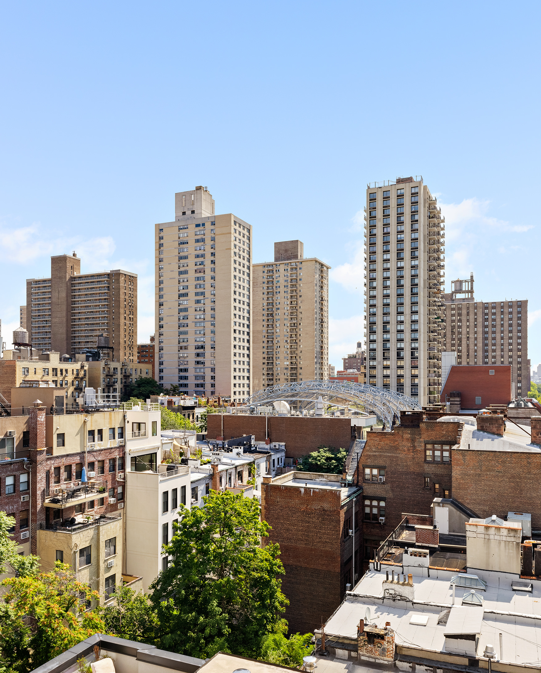 165 West 91st Street, Unit 9AB Manhattan, NY 10024 - Photo 17 of 24 a view of city with tall buildings