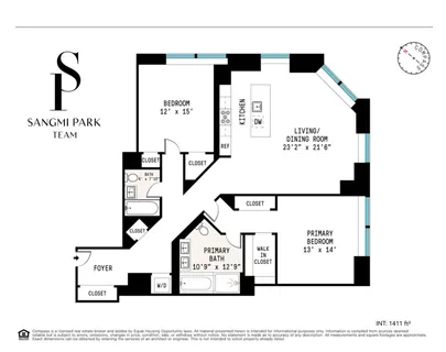 $1,699,000 | 75 Wall Street, Unit 22O | Financial District