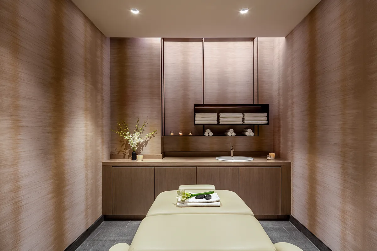 111 Murray Street, Unit 38A Manhattan, NY 10007 - Photo 25 of 29 a bathroom with a sink and a mirror