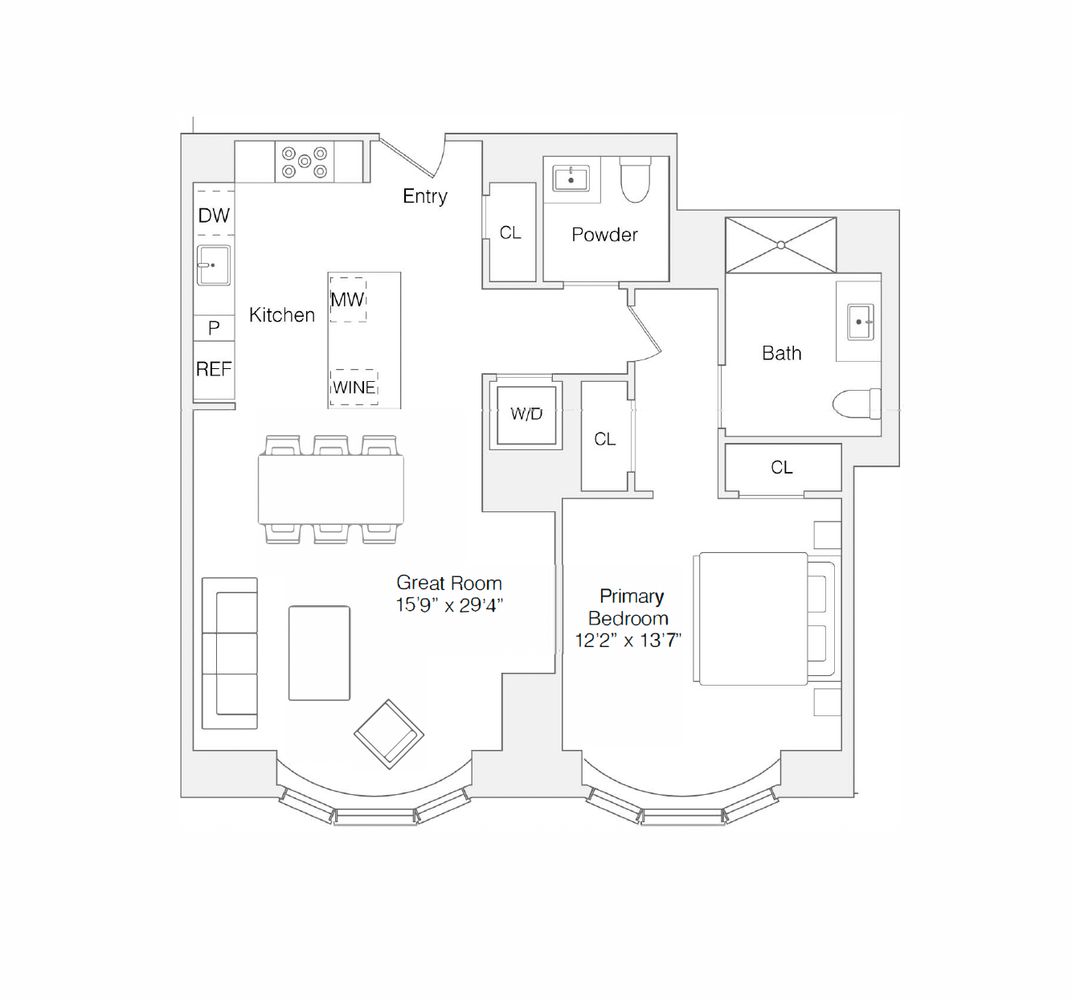 $2,175,000 | 515 West 18th Street, Unit 708 | Chelsea