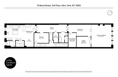 $4,295,000 | 21 Bond Street, Unit 3 | NoHo