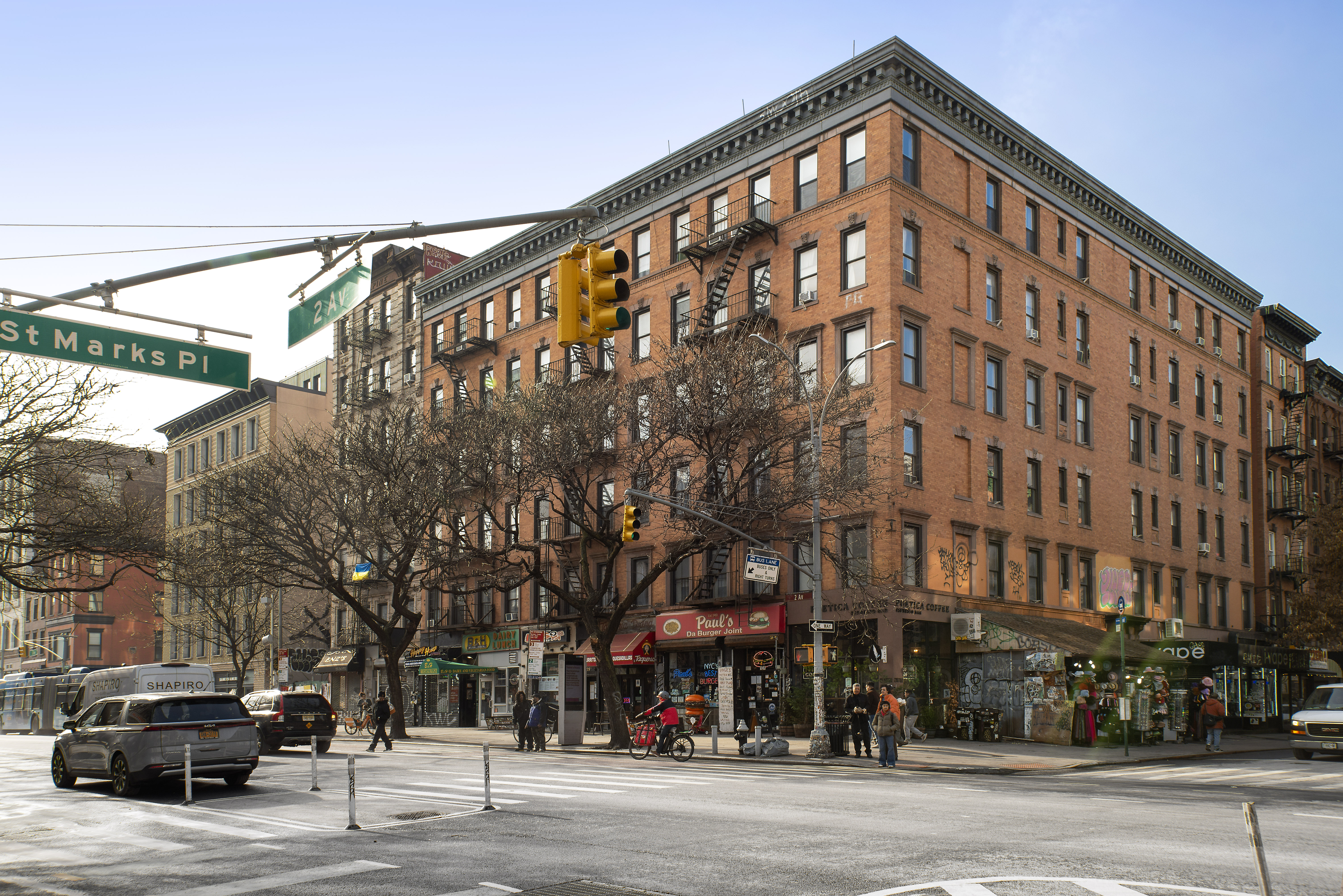 129 2nd Avenue, Unit 8 Manhattan, NY 10003 - Photo 11 of 11 a view of a building and a street