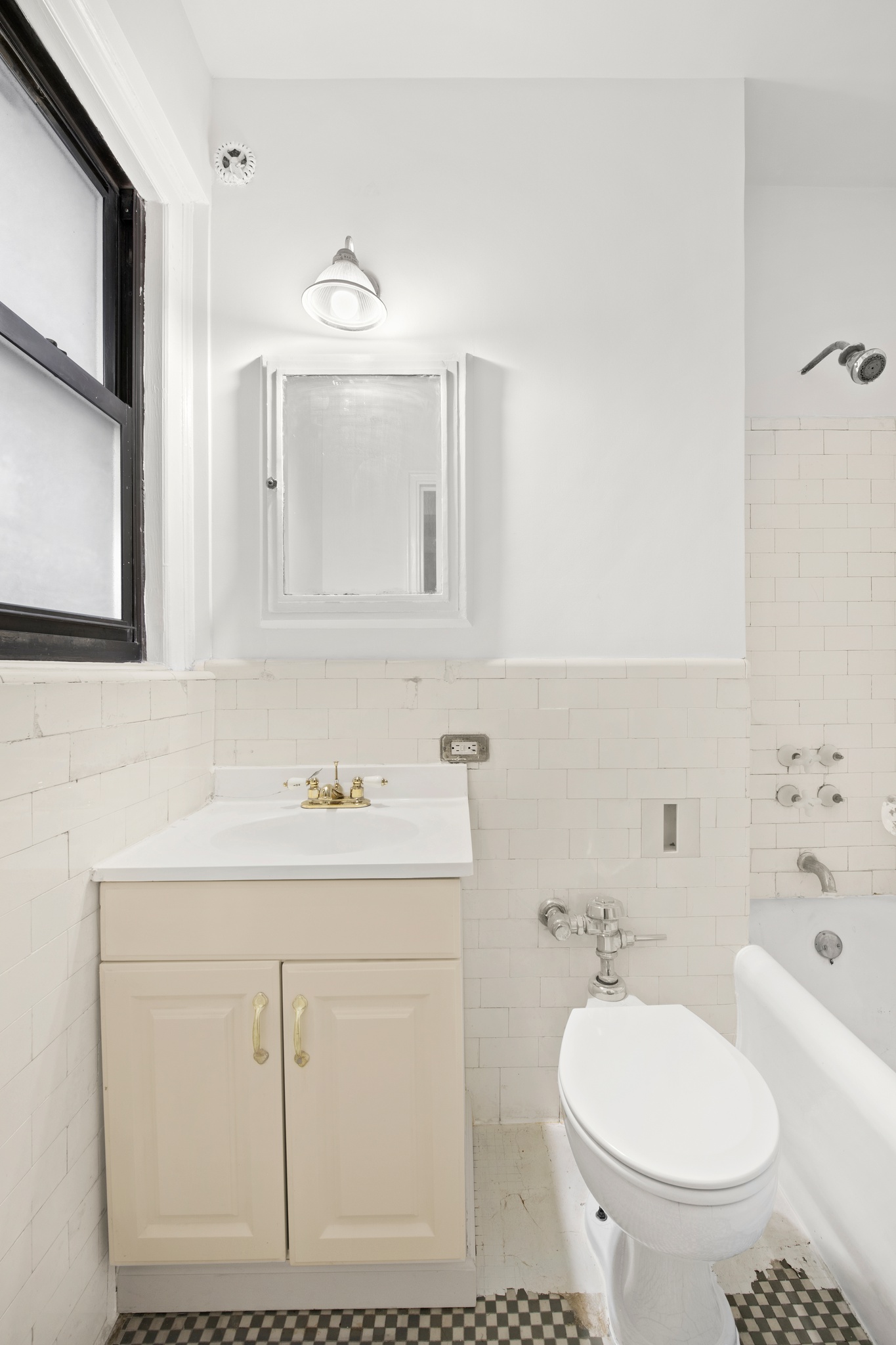 55 East 72nd Street, Unit 2NORTH Manhattan, NY 10021 - Photo 16 of 18 a bathroom with a sink toilet and mirror