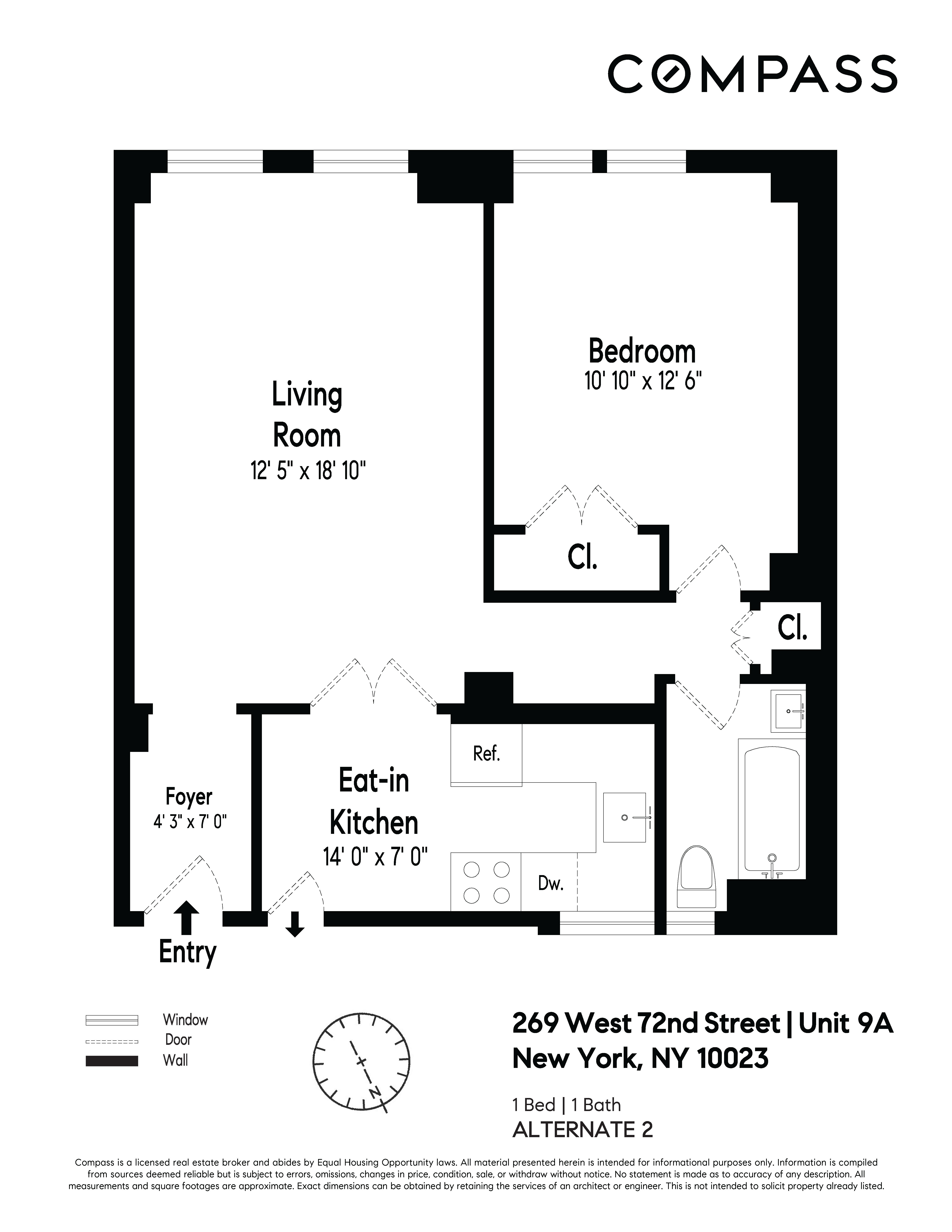 269 West 72nd Street, Unit 9A Manhattan, NY 10023 - Photo 9 of 9