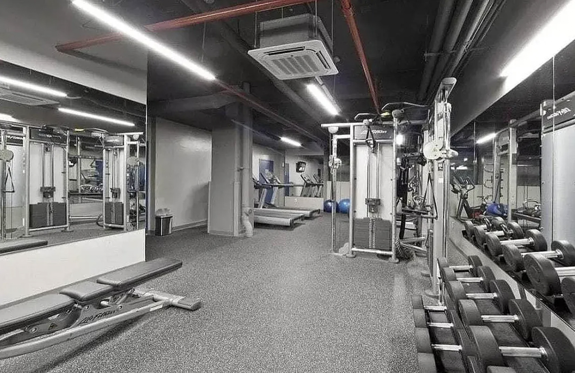 44 Berry Street, Unit 5E Brooklyn, NY 11249 - Photo 9 of 9 a view of a room with gym equipment