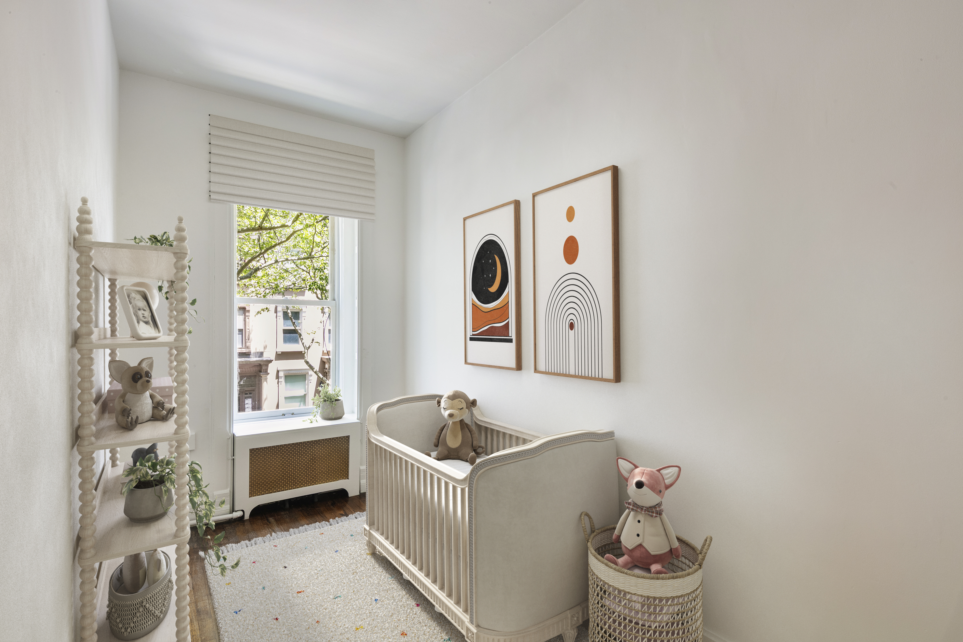112 West 78th Street, Unit PARLOR Manhattan, NY 10024 - Photo 30 of 37 a living room with furniture and a window