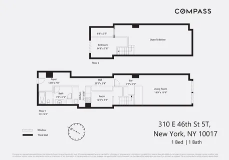 $675,000 | 310 East 46th Street, Unit 5T | Midtown East