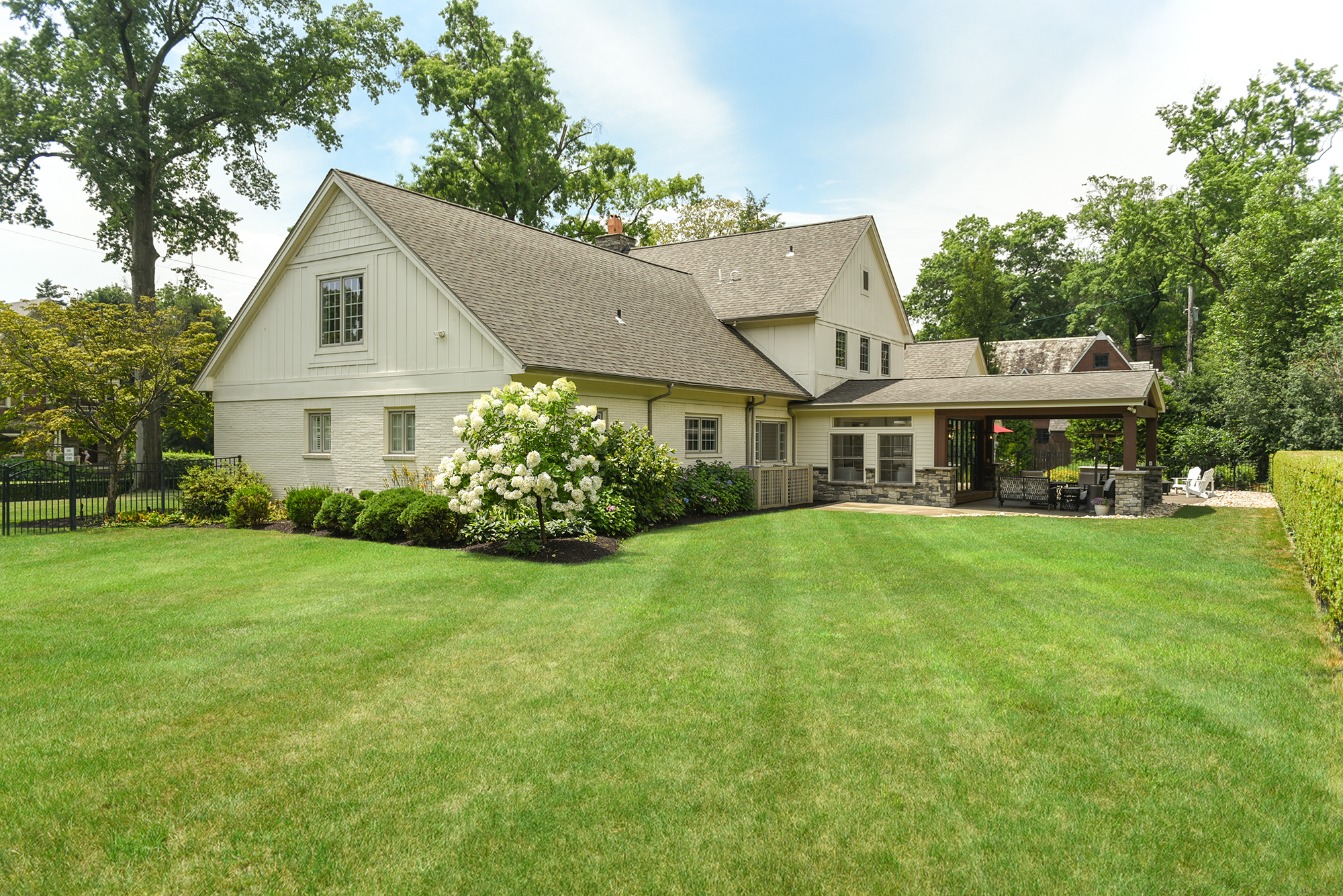 1205 Beaver Road Sewickley, PA 15143 - Photo 87 of 94 a front view of a house with a yard and trees