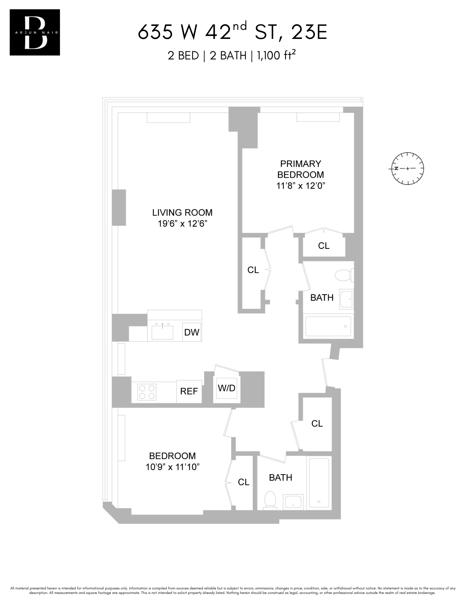 635 West 42nd Street, Unit 23E Manhattan, NY 10036 - Photo 22 of 22