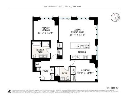 $2,750,000 | 196 Orchard Street, Unit 8D | Lower East Side