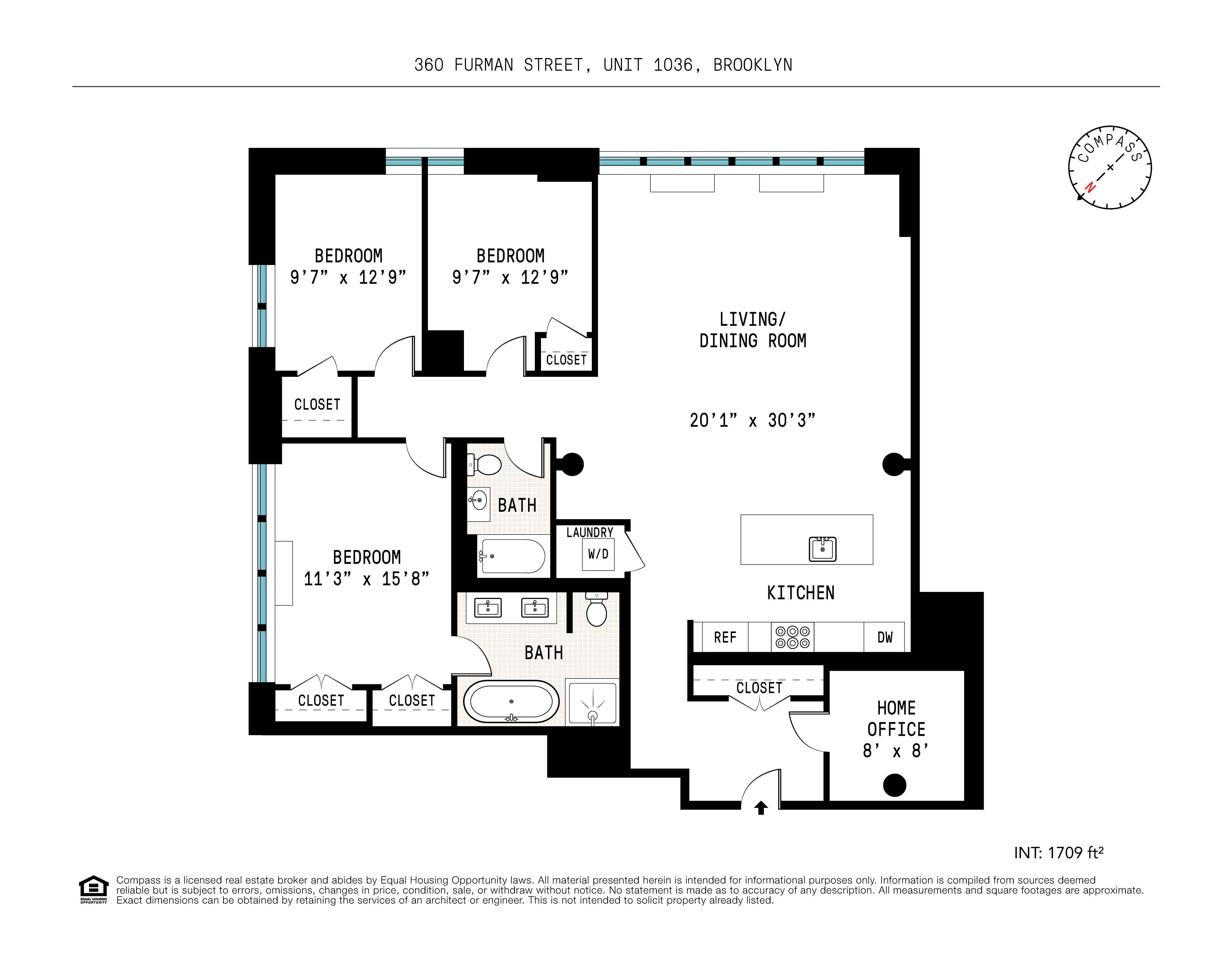 360 Furman Street, Unit 1036 Brooklyn, NY 11201 - Photo 45 of 45 unknown