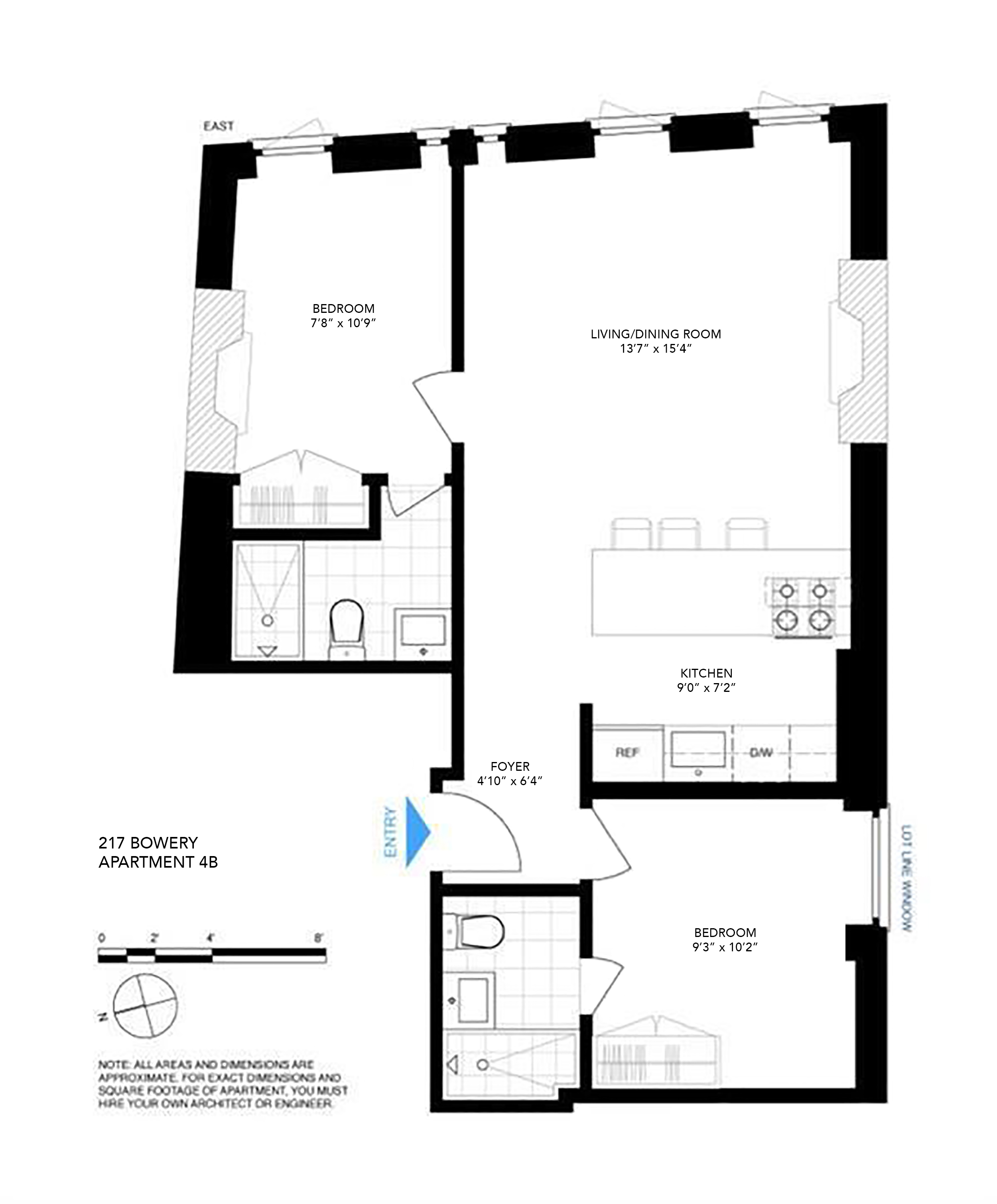 217 Bowery, Unit 4B Manhattan, NY 10002 - Photo 6 of 6