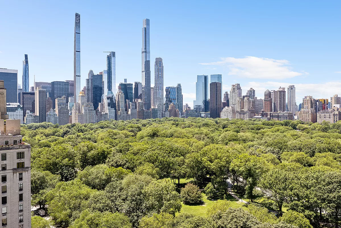 900 5th Avenue, Unit 4B Manhattan, NY 10021 - Photo 13 of 14 a view of a city with tall buildings