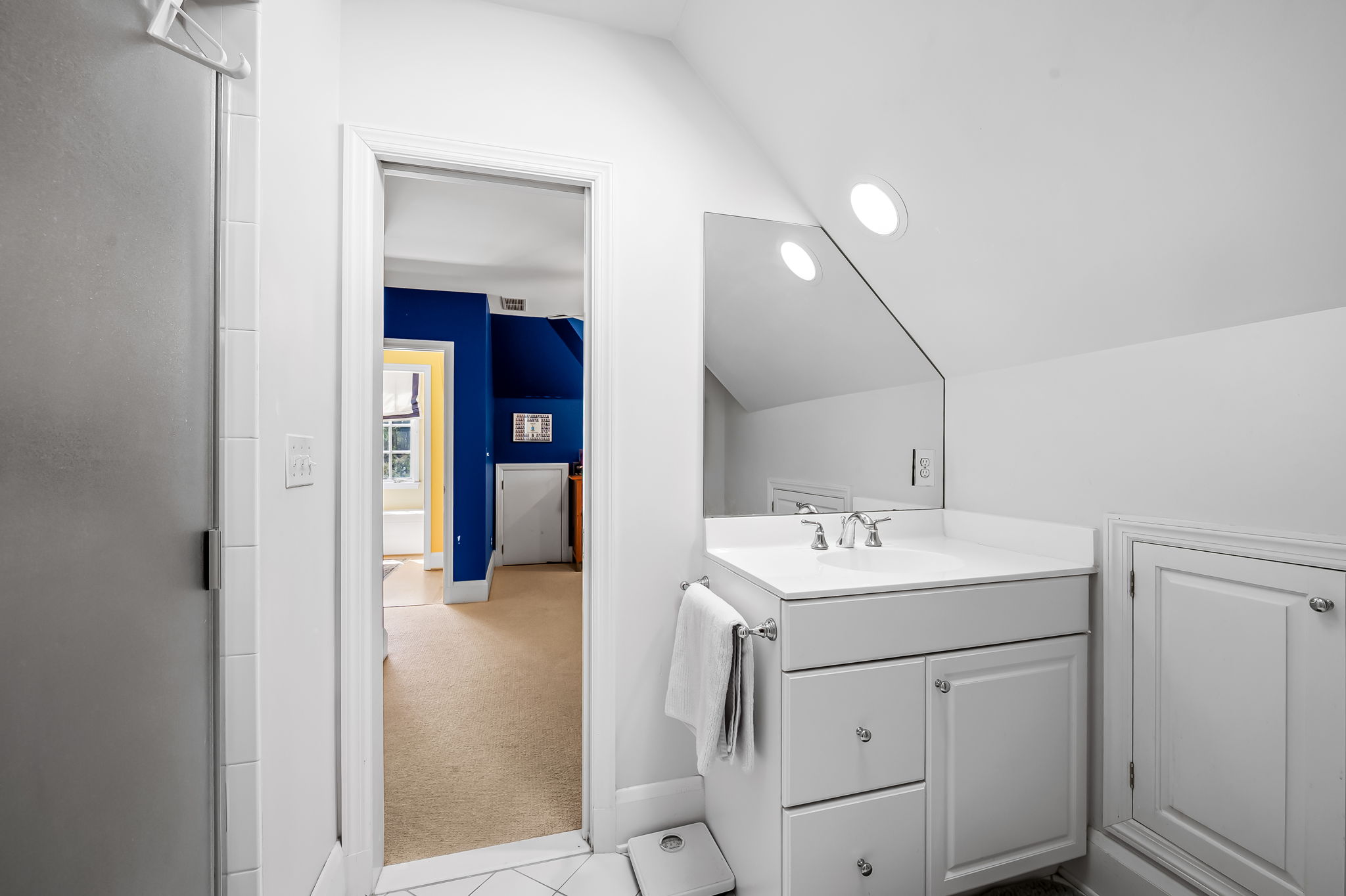 910 Army Road Towson, MD 21204 - Photo 37 of 62 a bathroom with a sink and a mirror