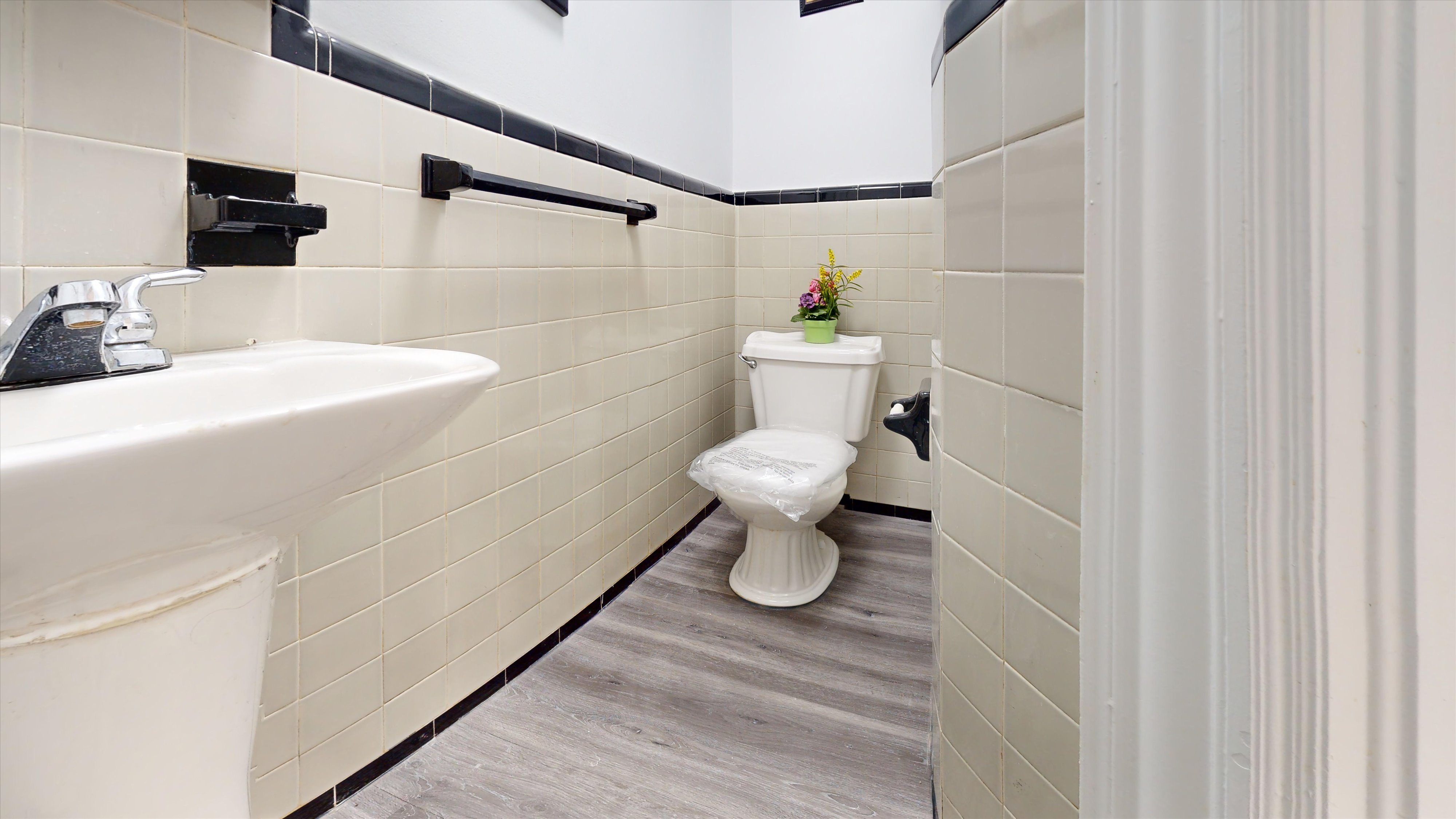 454 77th Street, Unit 1 Brooklyn, NY 11209 - Photo 8 of 10 a bathroom with a toilet and a shower