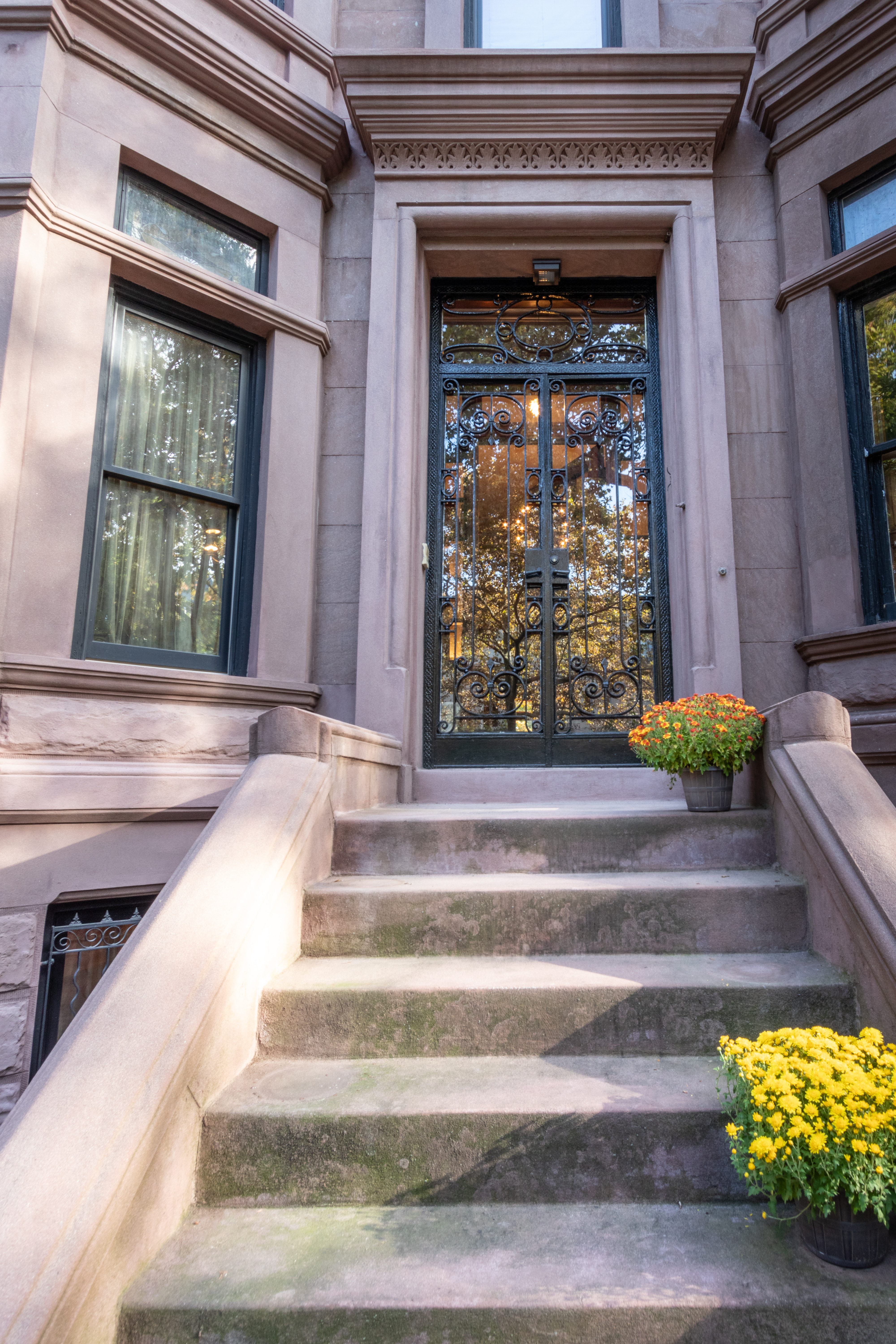 545 3rd Street Brooklyn, NY 11215 - Photo 18 of 20 a view of staircase with a potted plant and a window
