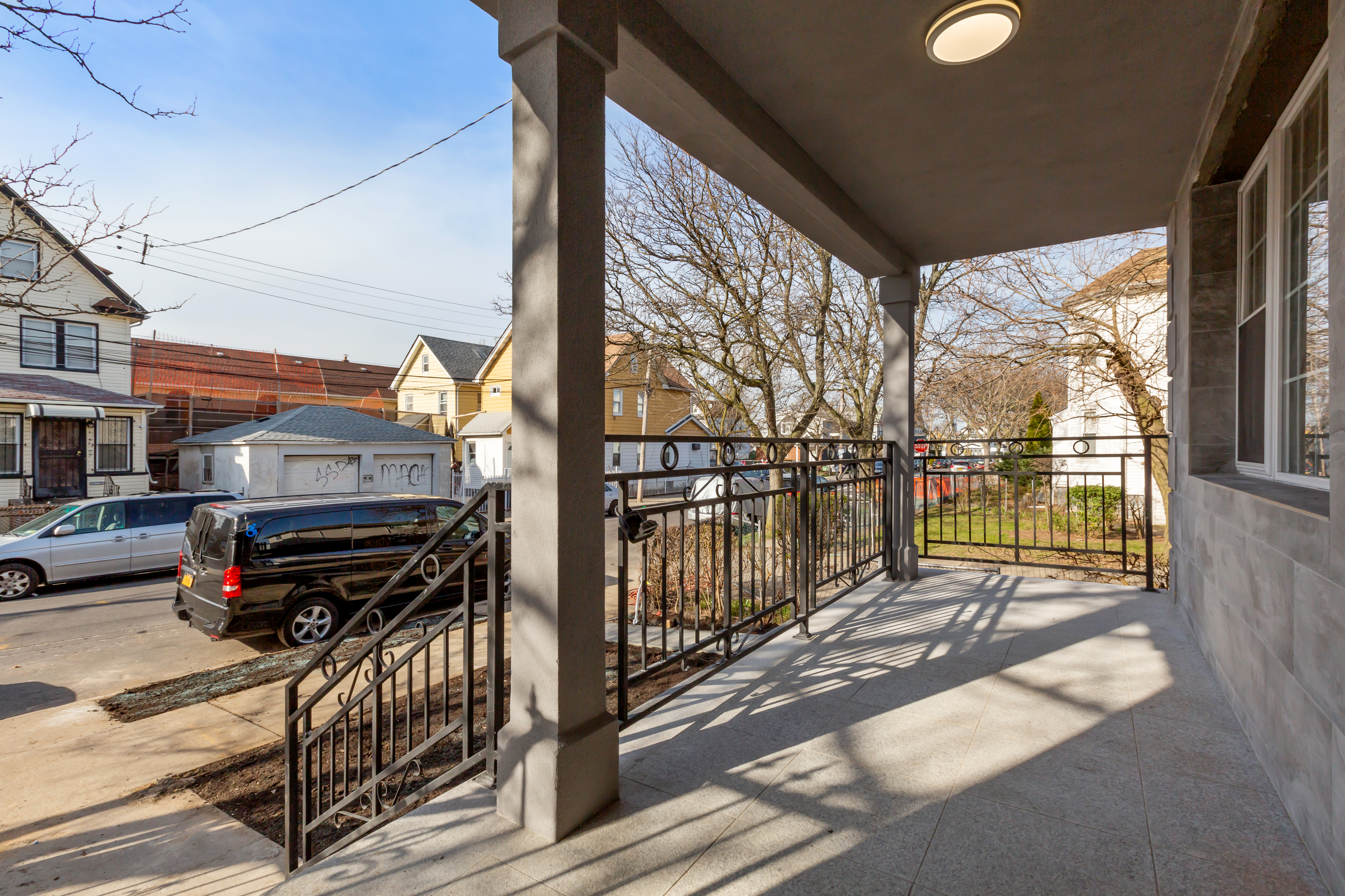 143-10 Shore Avenue Queens, NY 11435 - Photo 26 of 30 a view of a pathway with a balcony