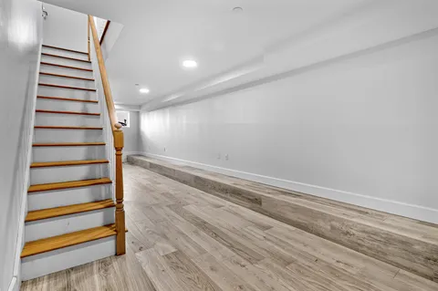 a view of entryway with stairs