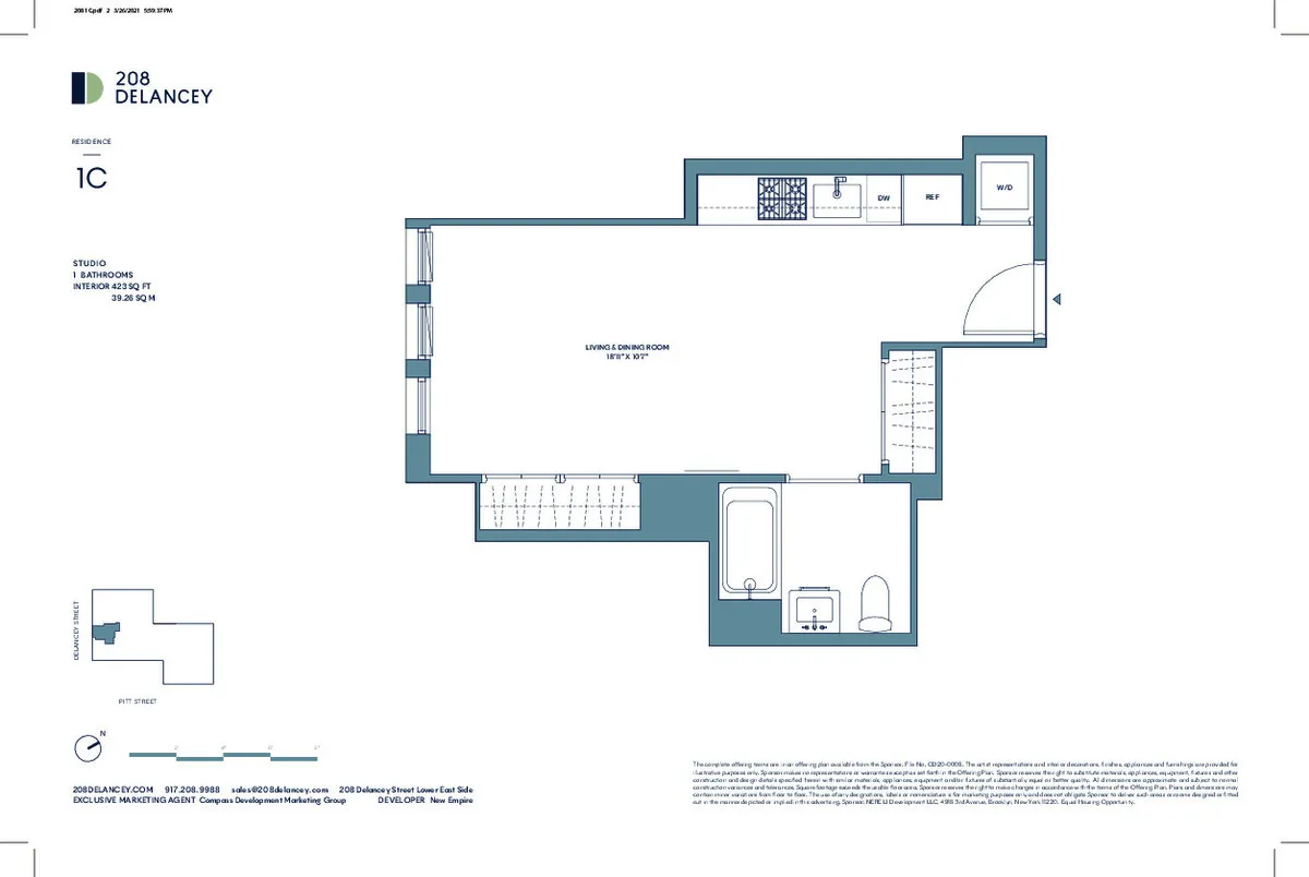 208 Delancey Street, Unit 1C Manhattan, NY 10002 - Photo 16 of 16