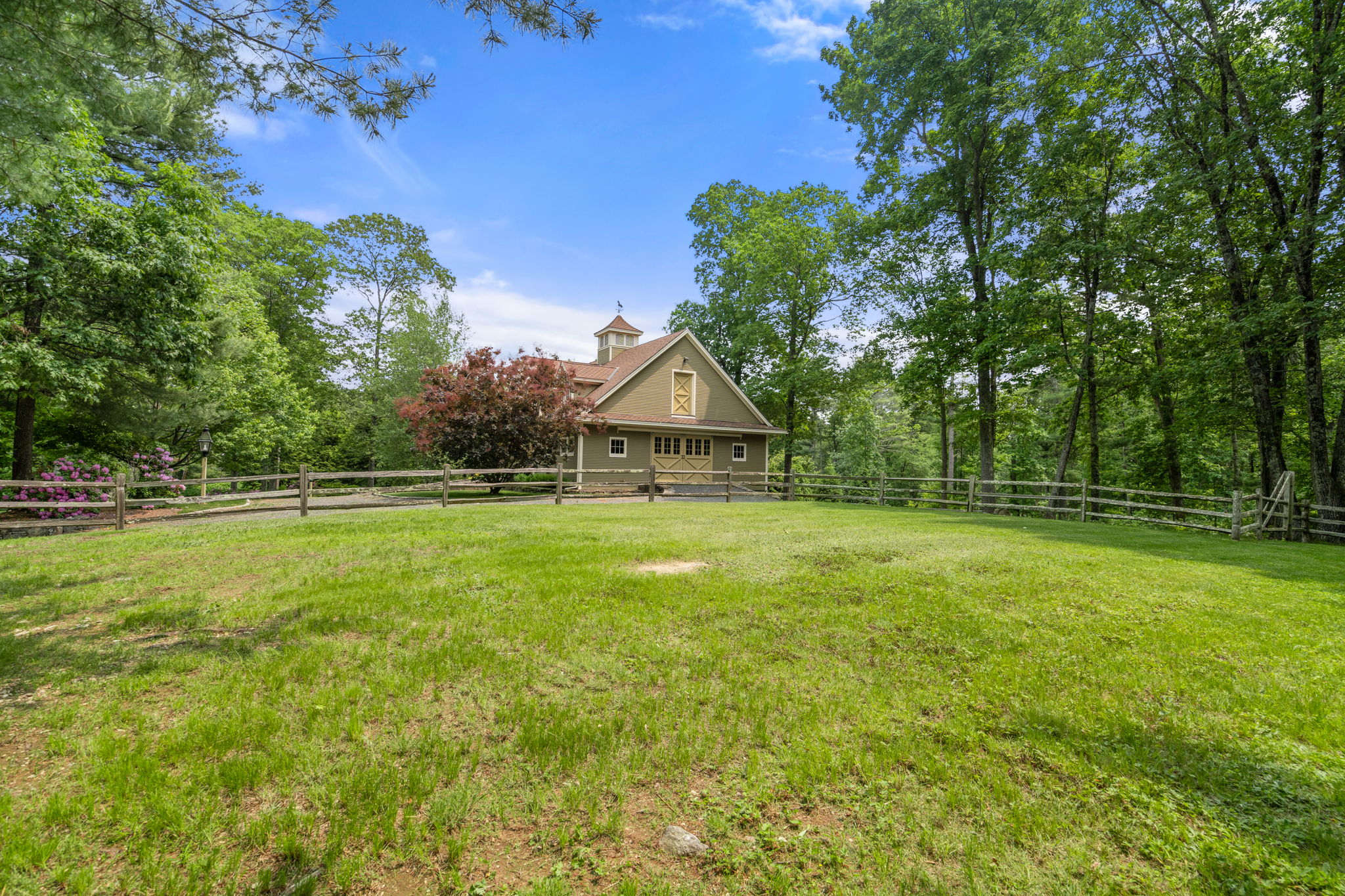 100 Farm Road Sherborn, MA 01770 - Photo 15 of 17 a view of house with backyard and tree
