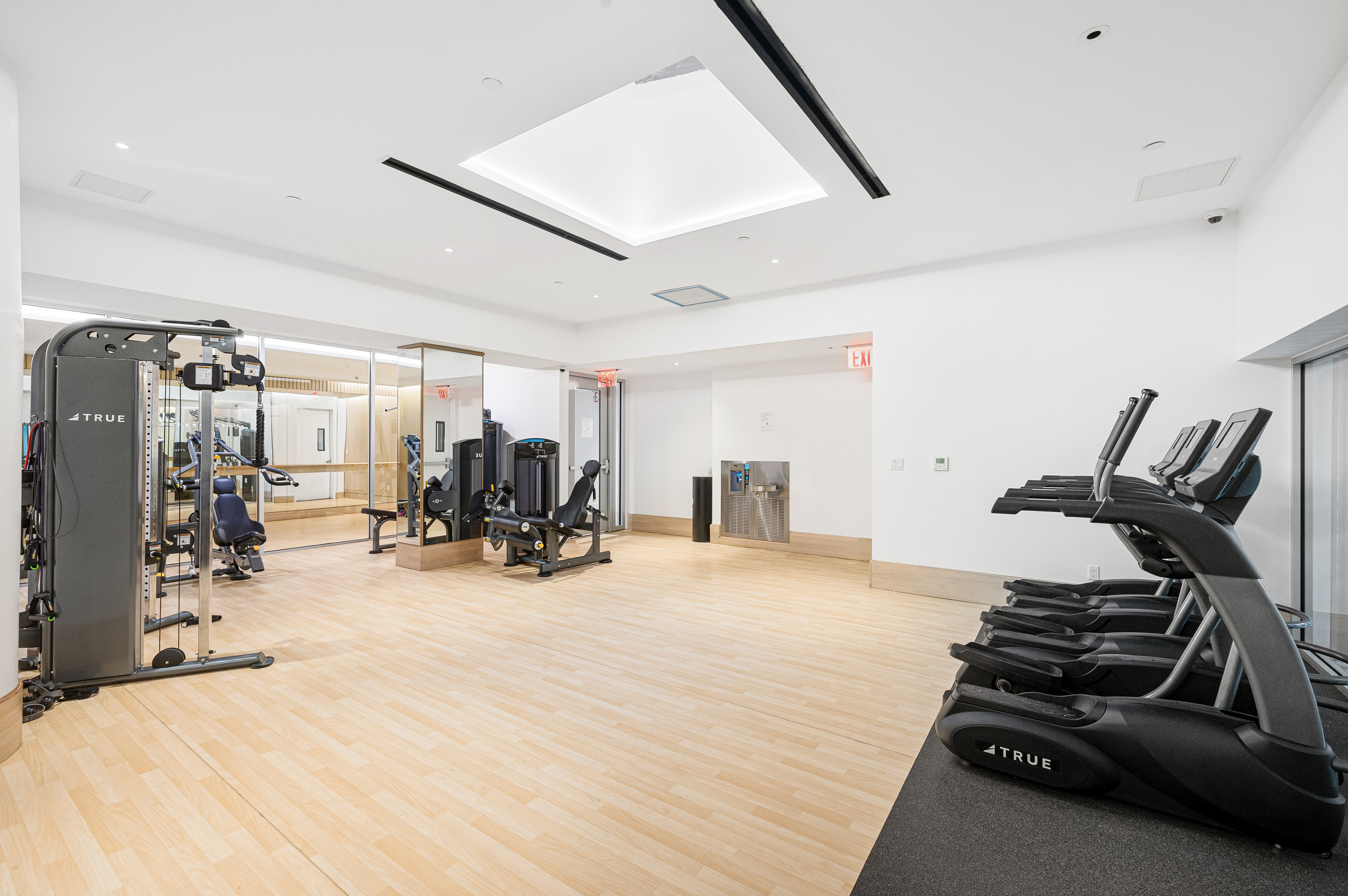 300 West 122nd Street, Unit 4F Manhattan, NY 10027 - Photo 18 of 32 a view of a room with gym equipment